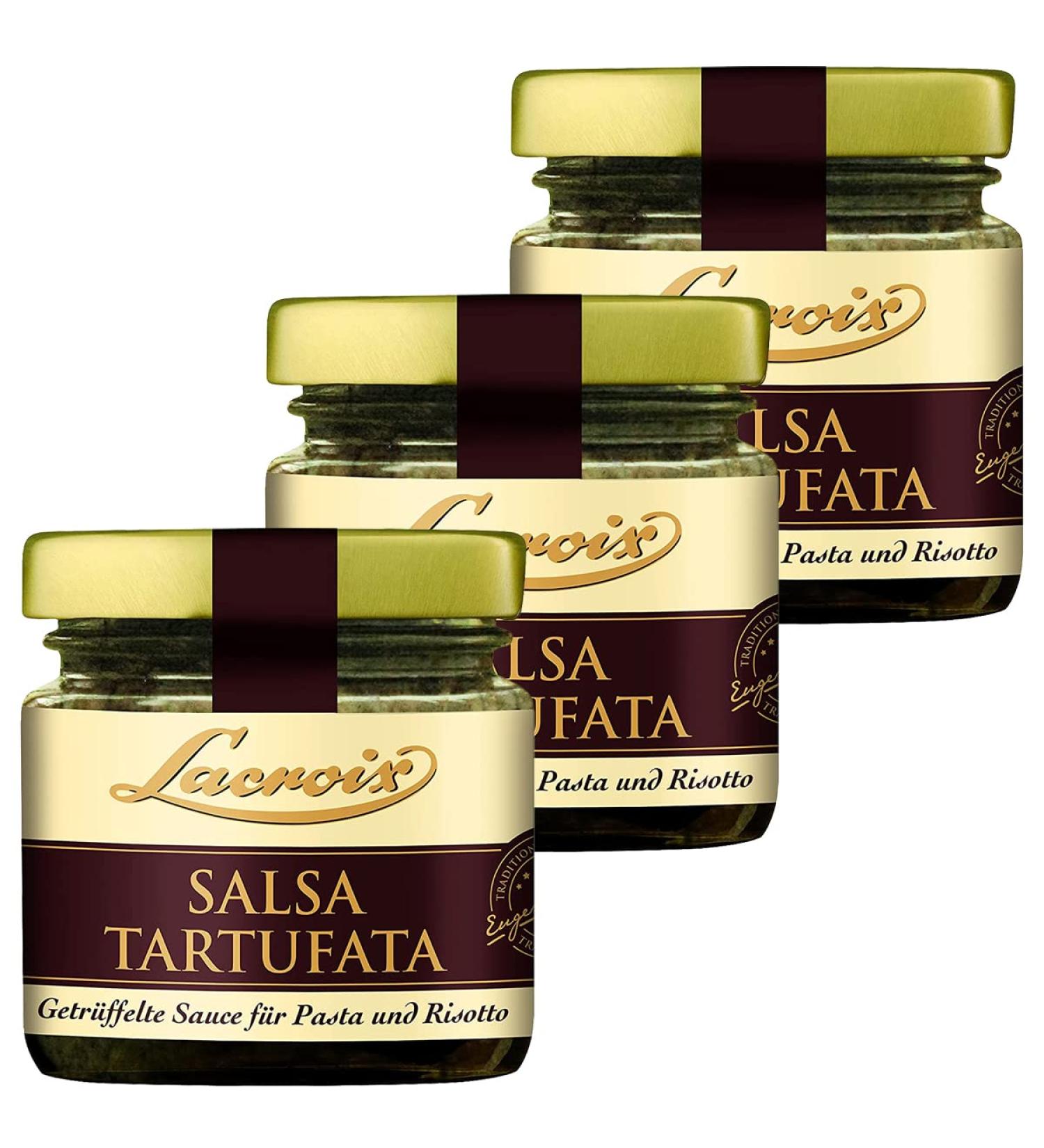 Lacroix Salsa Tartufata Truffled Sauce 90g - Pack of 3 | Real Truffle Flavor for Gourmet Cooking - Buy Online on GoSupps.com