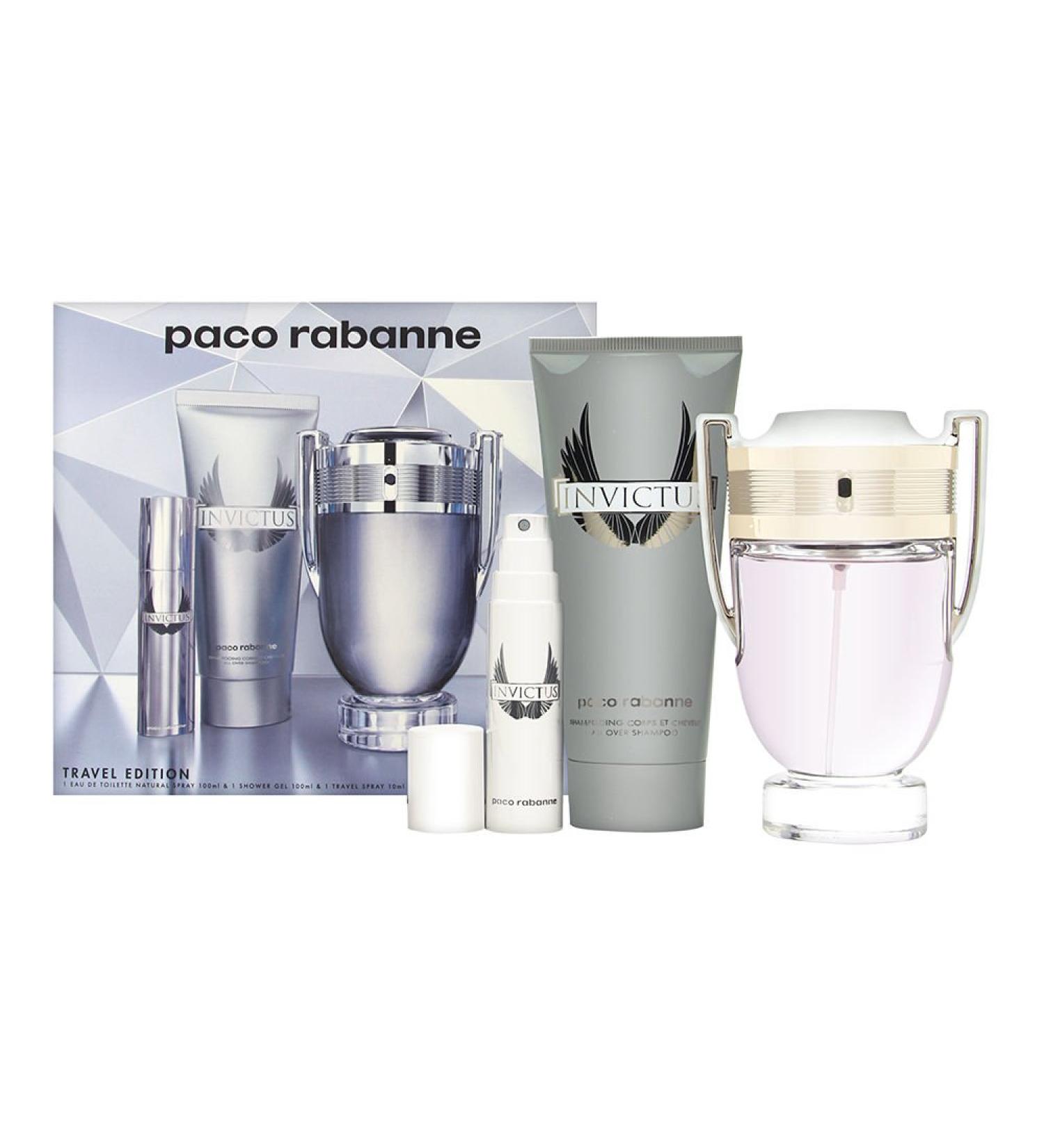 Paco Rabanne Gift Set Invictus By Paco Rabanne
