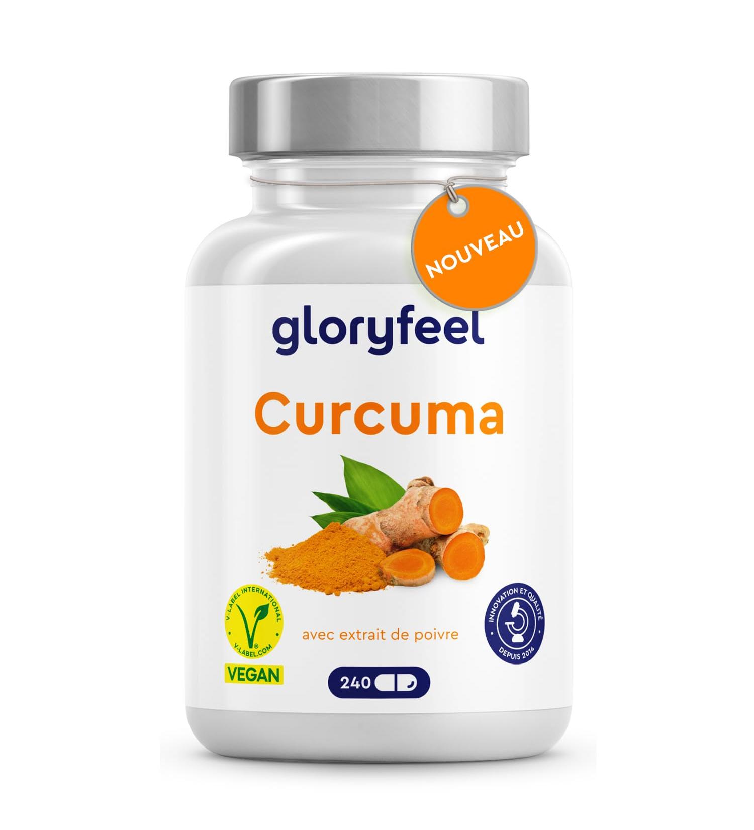 Turmeric with Pepper Extract 240 Capsules Pure Curcumin with Indian Piperine 7 Months Cure 700 mg per Daily Dose Highly Dosed 100% Vegan No Additives 100% Vegan - Buy Online on GoSupps.com