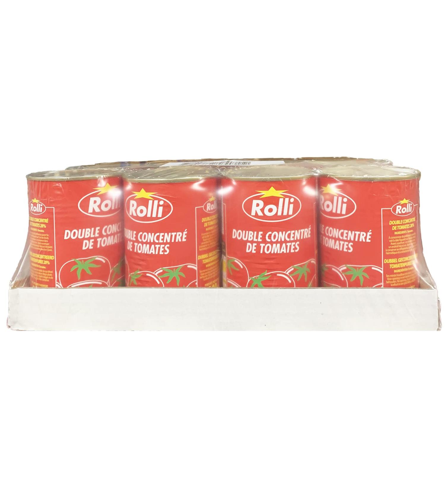 French Tomato Concentrate ROLLI 440g - Pack of 6, 12 and 24 - Free Delivery France. - Shipping by Bo Time (6