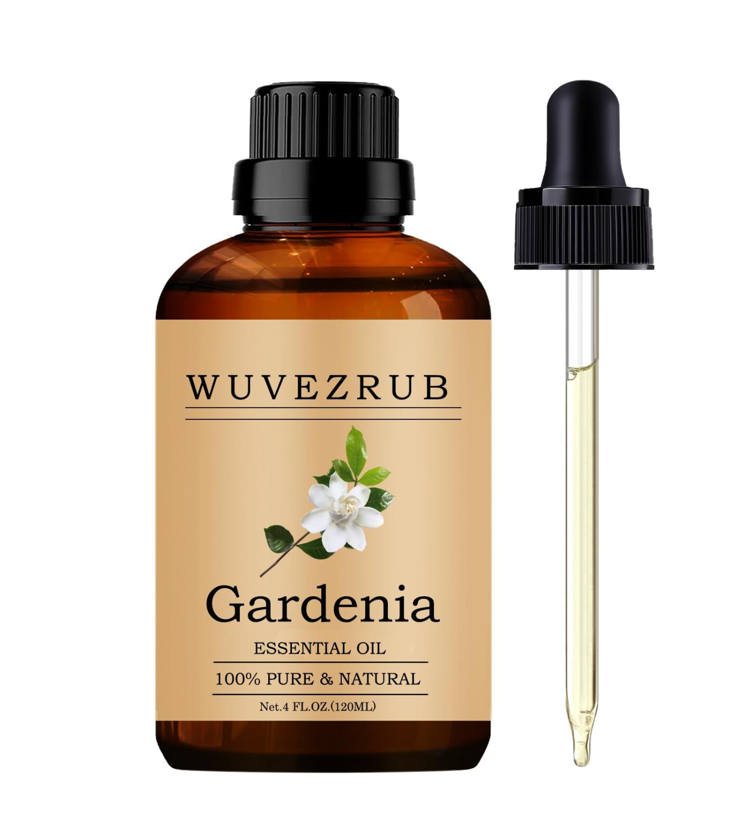 Gardenia Essential Oils 60ML Pure and Natural Essential Oil for Aromatherapy Diffuser - 2 Fl Oz (120 Gardenia) - Buy Online on GoSupps.com
