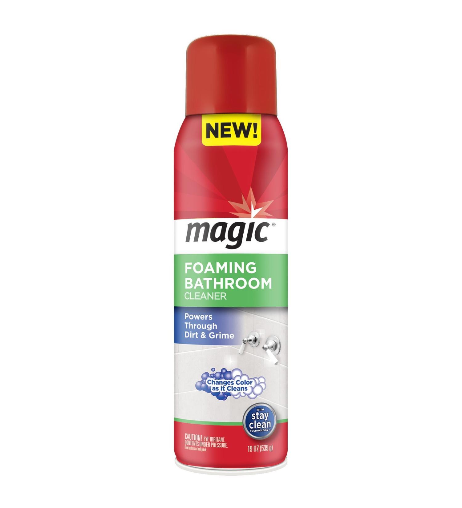Buy Magic Foaming Bathroom Cleaner 19 Oz. Aerosol - Powerful Fast-Acting & International Shipping Available - Buy Online on GoSupps.com