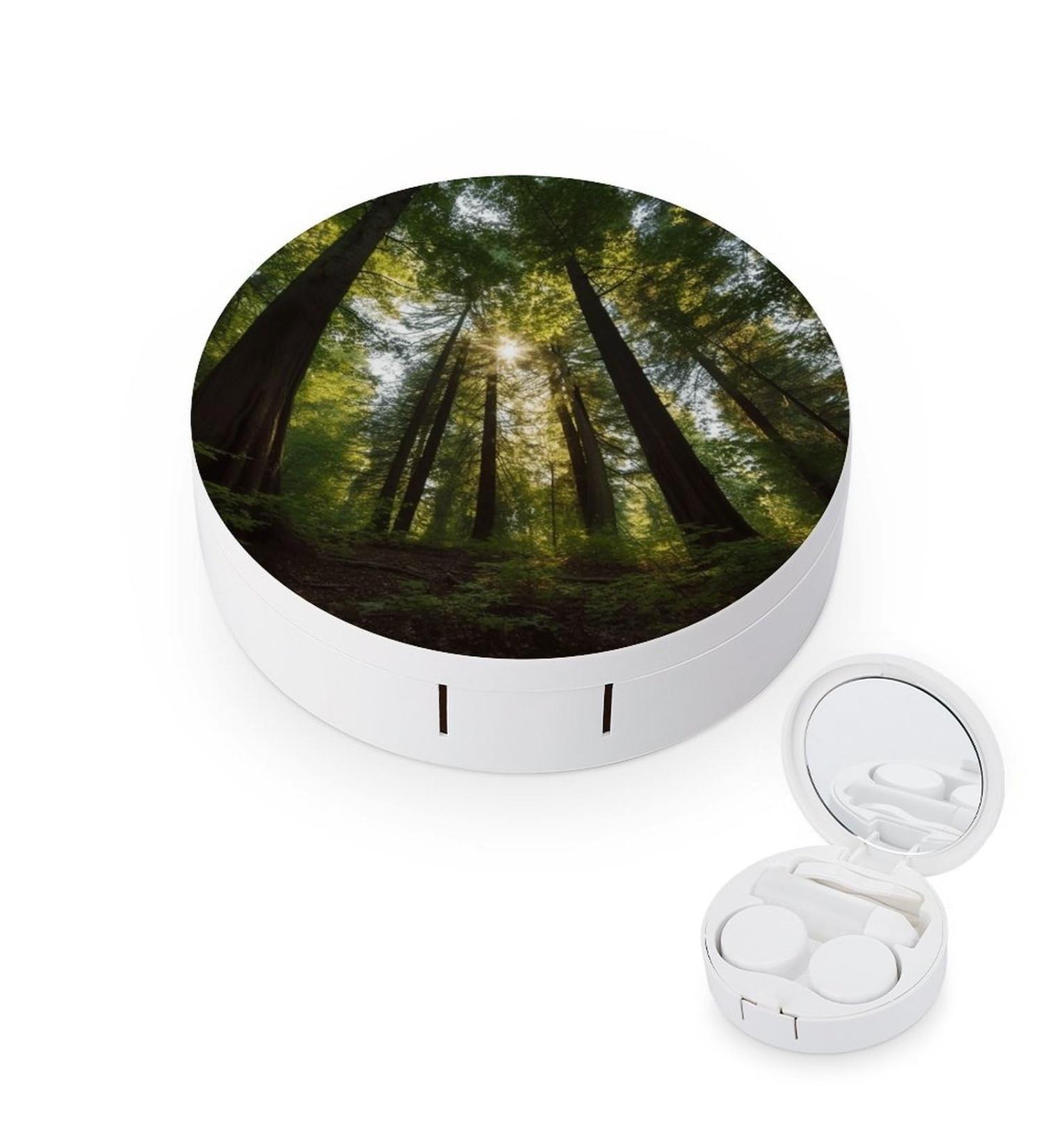 Buy Portable Contact Lens Case - Big Trees Design for Travel & Storage | International Shipping Available - Buy Online on GoSupps.com