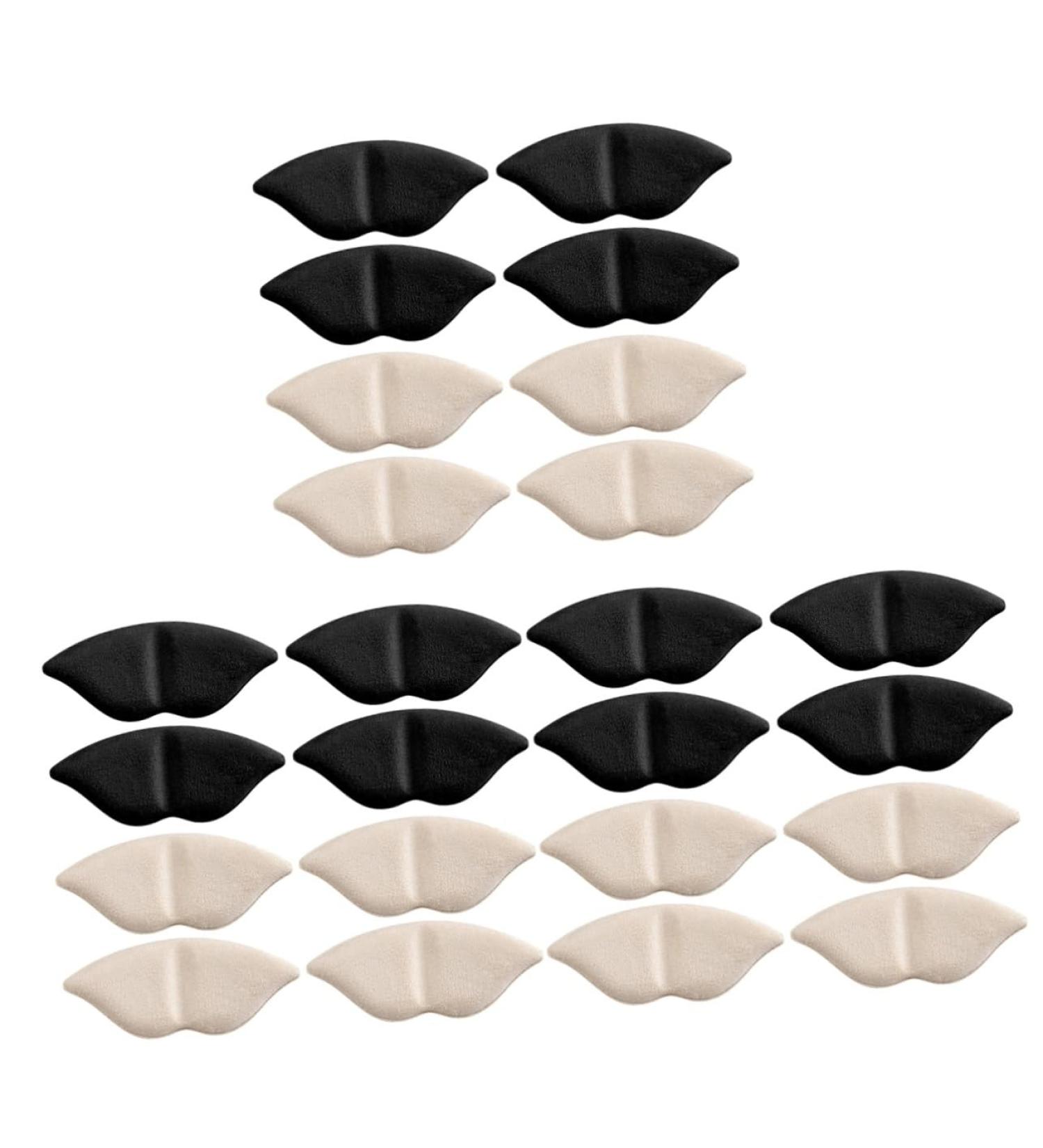 NOLITOY Heel Pads - 12 Pairs of Cushioned Inserts for High Heels | Anti-Wear Water Protector Grips for Women - Buy Online on GoSupps.com