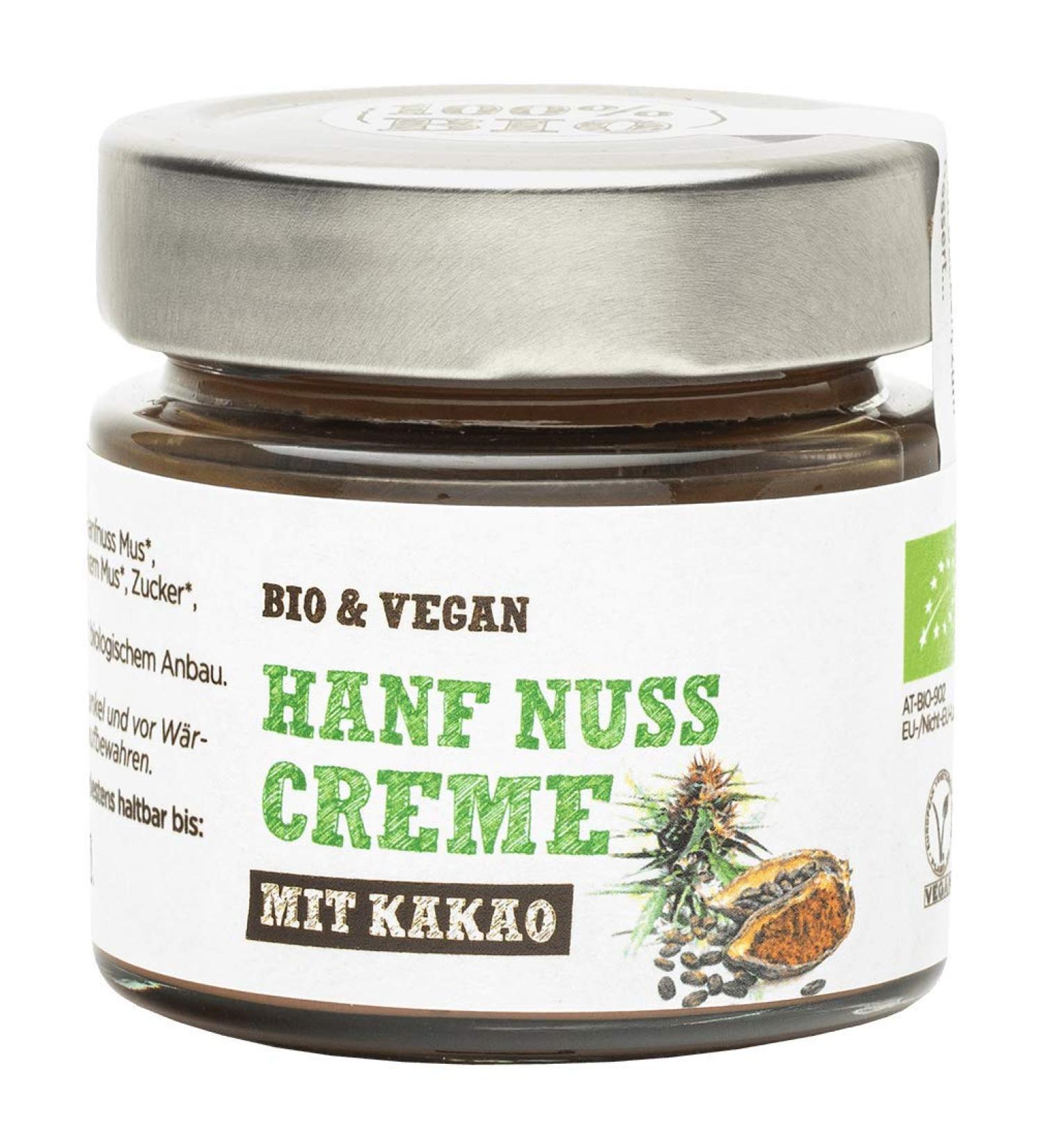 Schalk Mühle Organic hemp seed cream with cocoa 100g