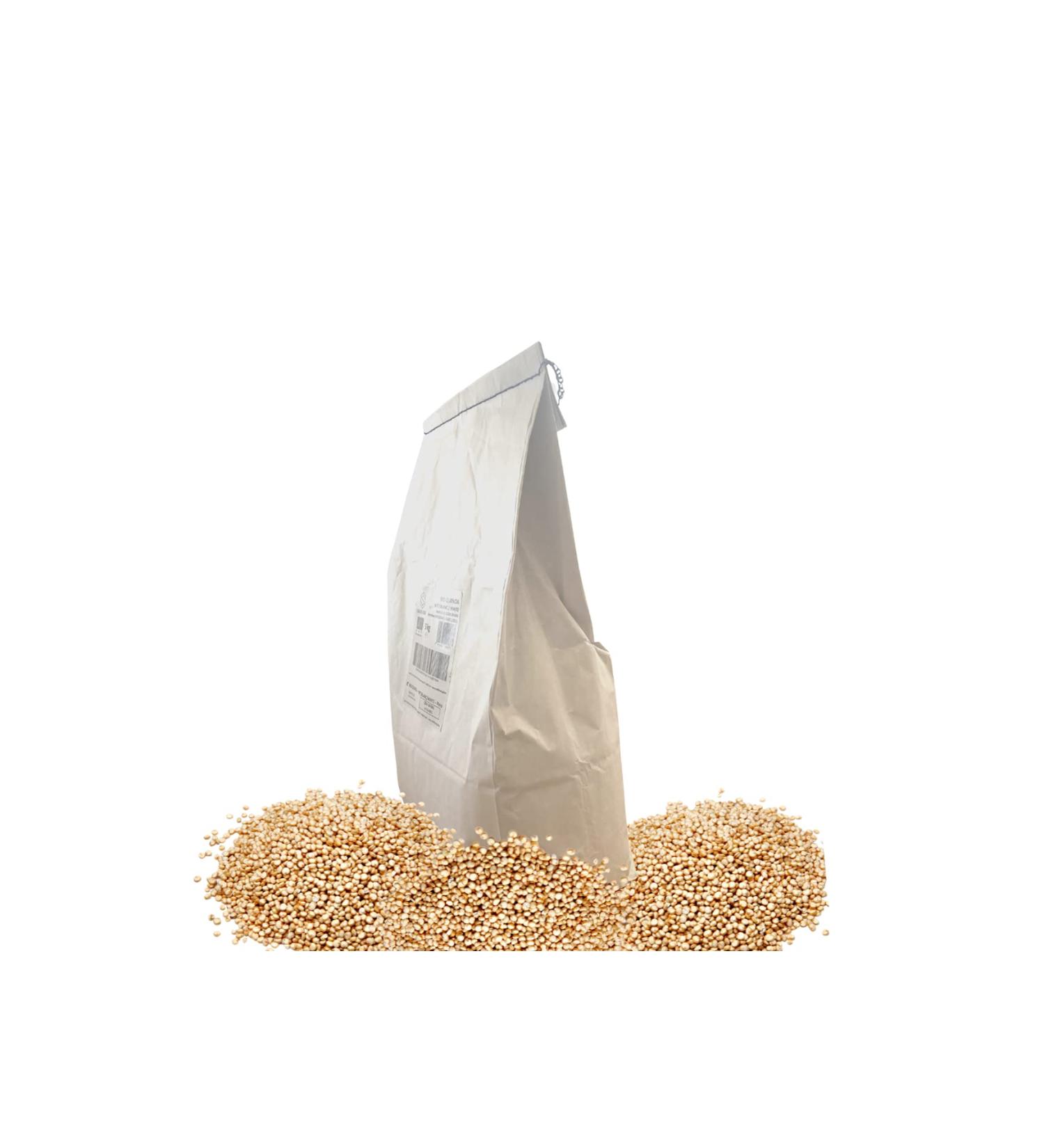 Pachamama Fruits BIO Quinoa white gluten free vegan whole wheat fair trade 1 x 1 kg