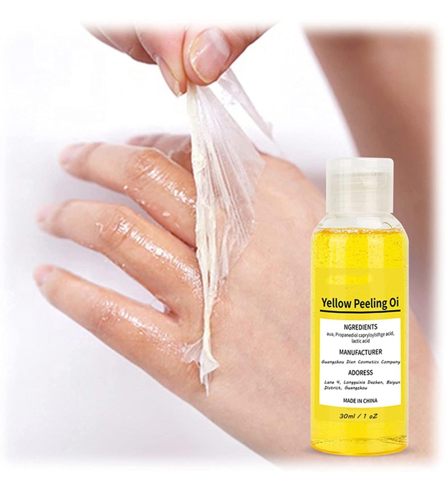 Super Strength Yellow Peeling Oil for Dark Skin - 30/50ml Exfoliating Lightening Treatment - Extra Strength for All Skin Types - Buy Online on GoSupps.com