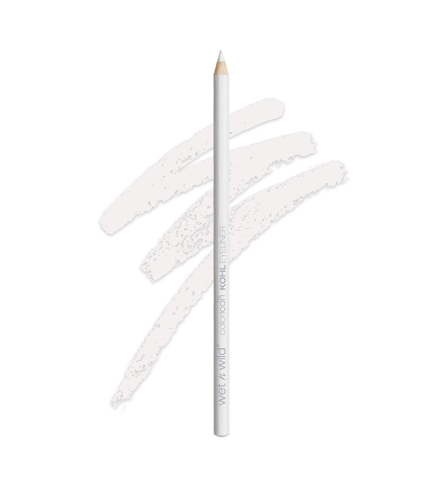 wet n wild Color Icon Kohl Eyeliner Pencil in White - Long Lasting, Highly Pigmented, No Smudging, Smooth Application - Eye Liner Makeup - Buy Online on GoSupps.com