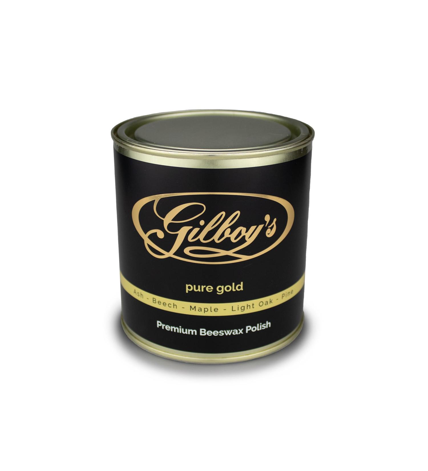 Pure Gold Clear Beeswax Polish - 1L | Ideal Wood & Furniture Care for Ash Beech Maple & More - Buy Online on GoSupps.com