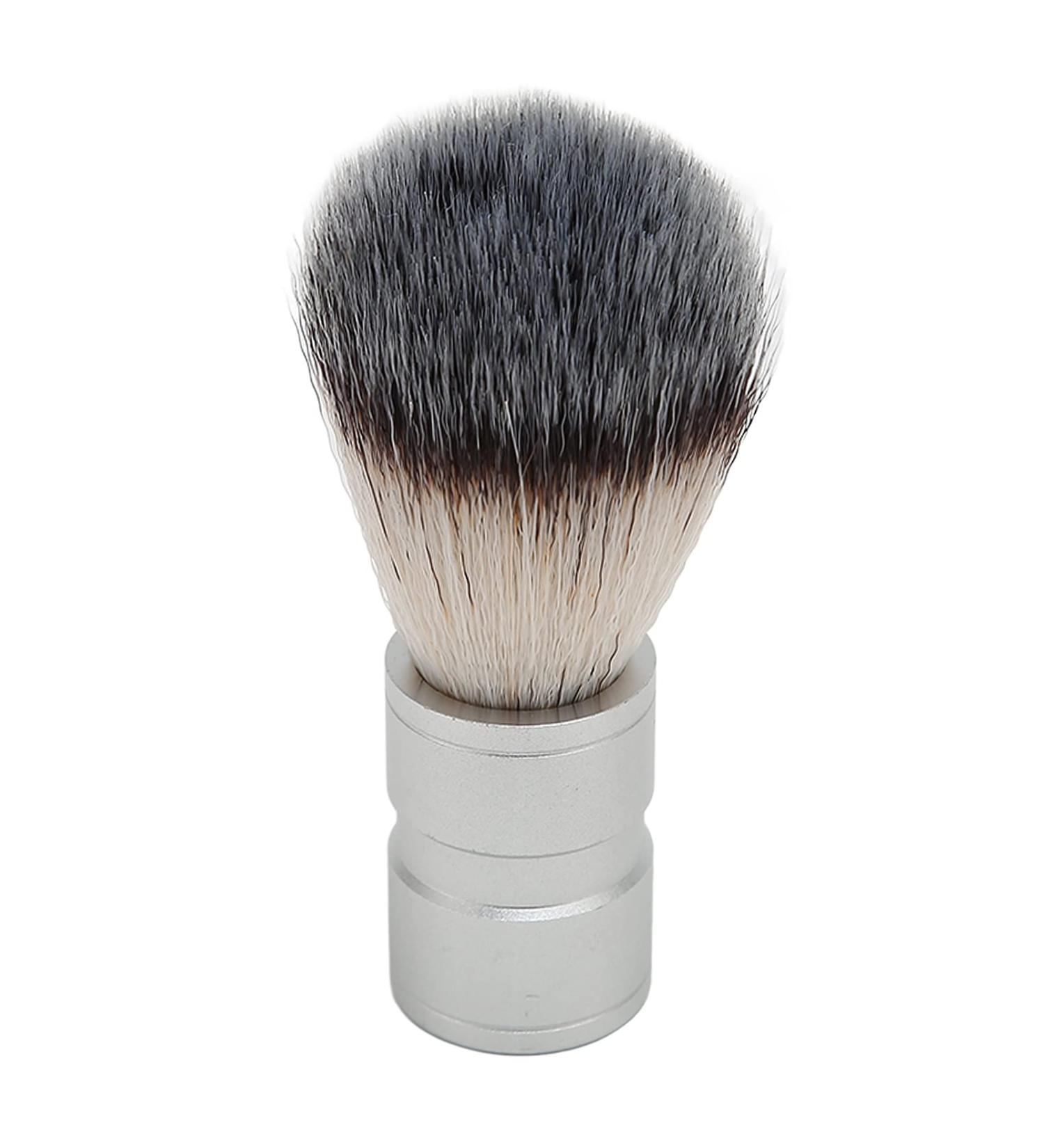 Beard Brush for Men - Stainless Steel Handle Quick Drying Nylon Bristles Ideal for Home & Salon Use - Buy Online on GoSupps.com
