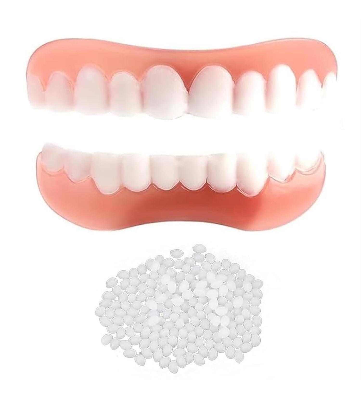 Pluggable Teeth with Cosmetic Braces | Instant Prostheses & Veneers for Men & Women - Buy Online on GoSupps.com
