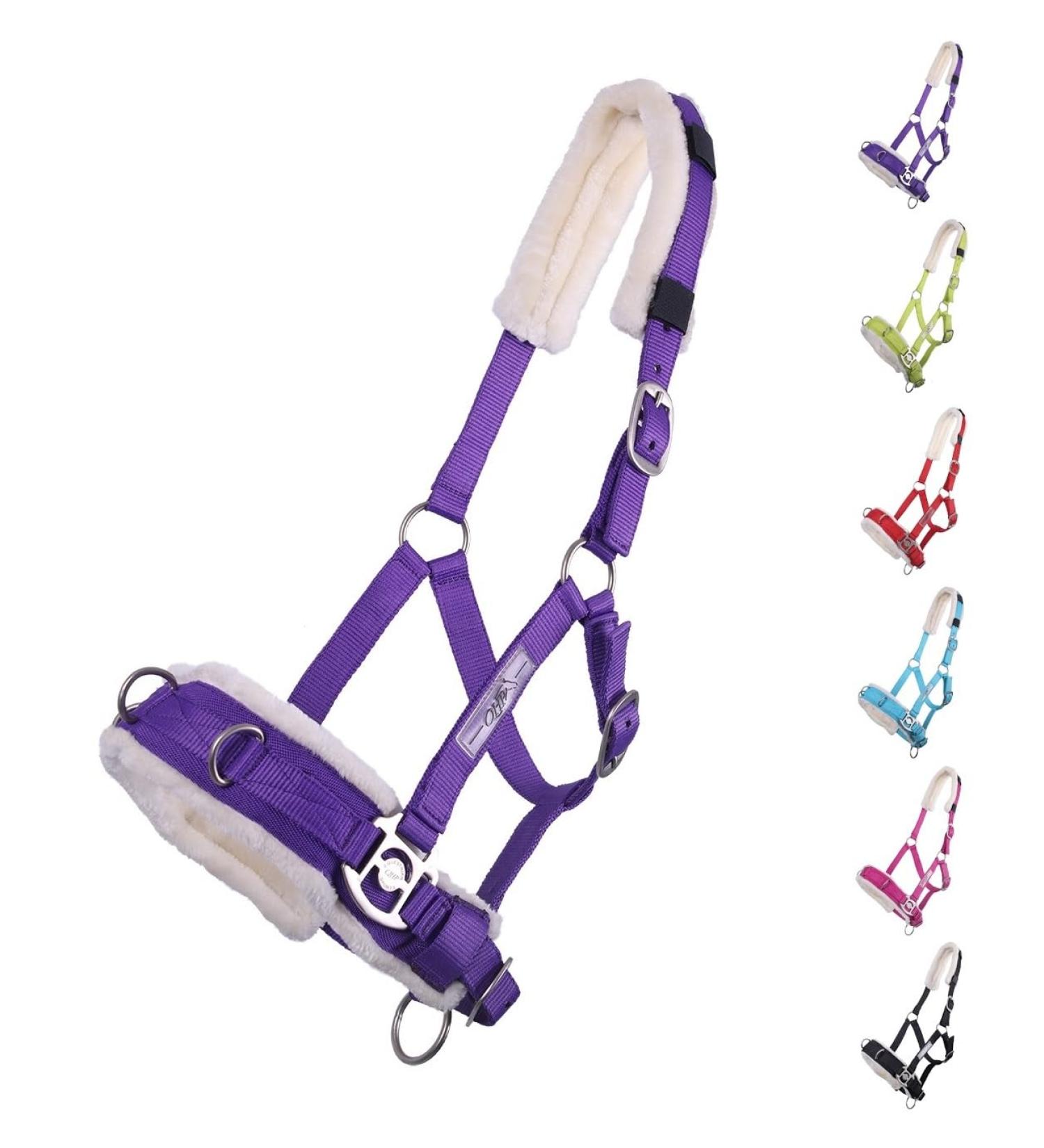 Cavesson Lunging Aid for Shetland Pony & Cob | Netproshop | Purple Full Size Groundwork Tool - Buy Online on GoSupps.com