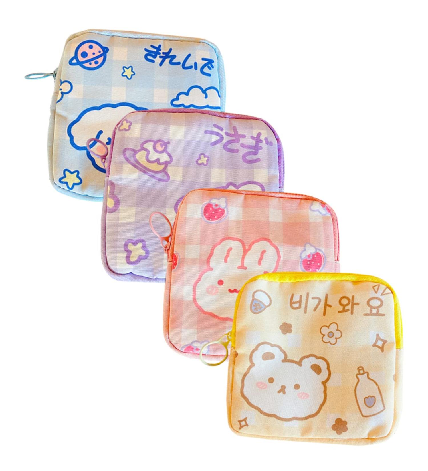 Frcolor Women's Bonds Pack - Cute Period & Hygiene Bag | Travel-Friendly Outdoor Decor | Small Pocket Design - Buy Online on GoSupps.com