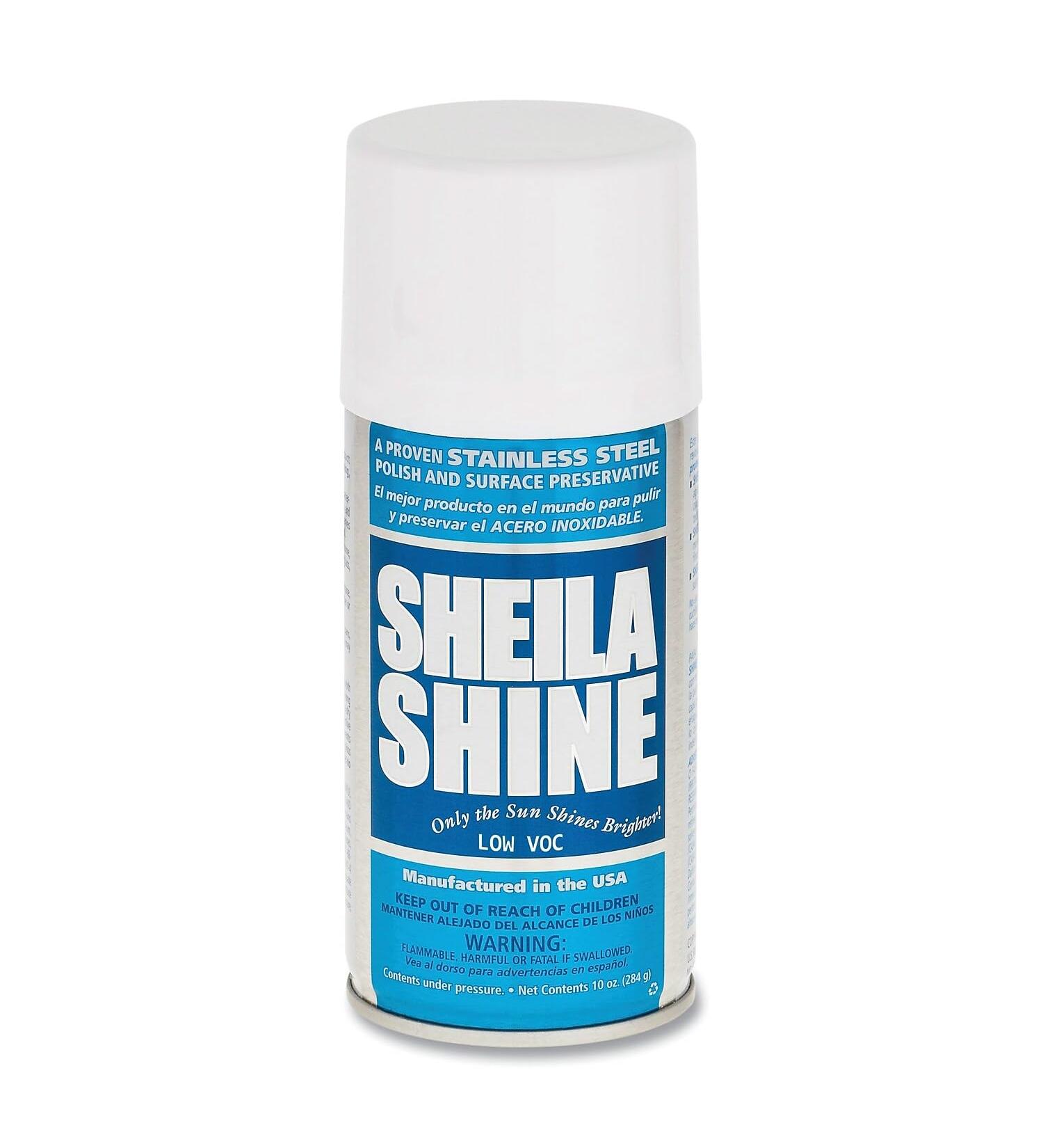 SHEILA SHINE INC SSCA-10 Low Voc Stainless Steel Cleaner Amp Polish