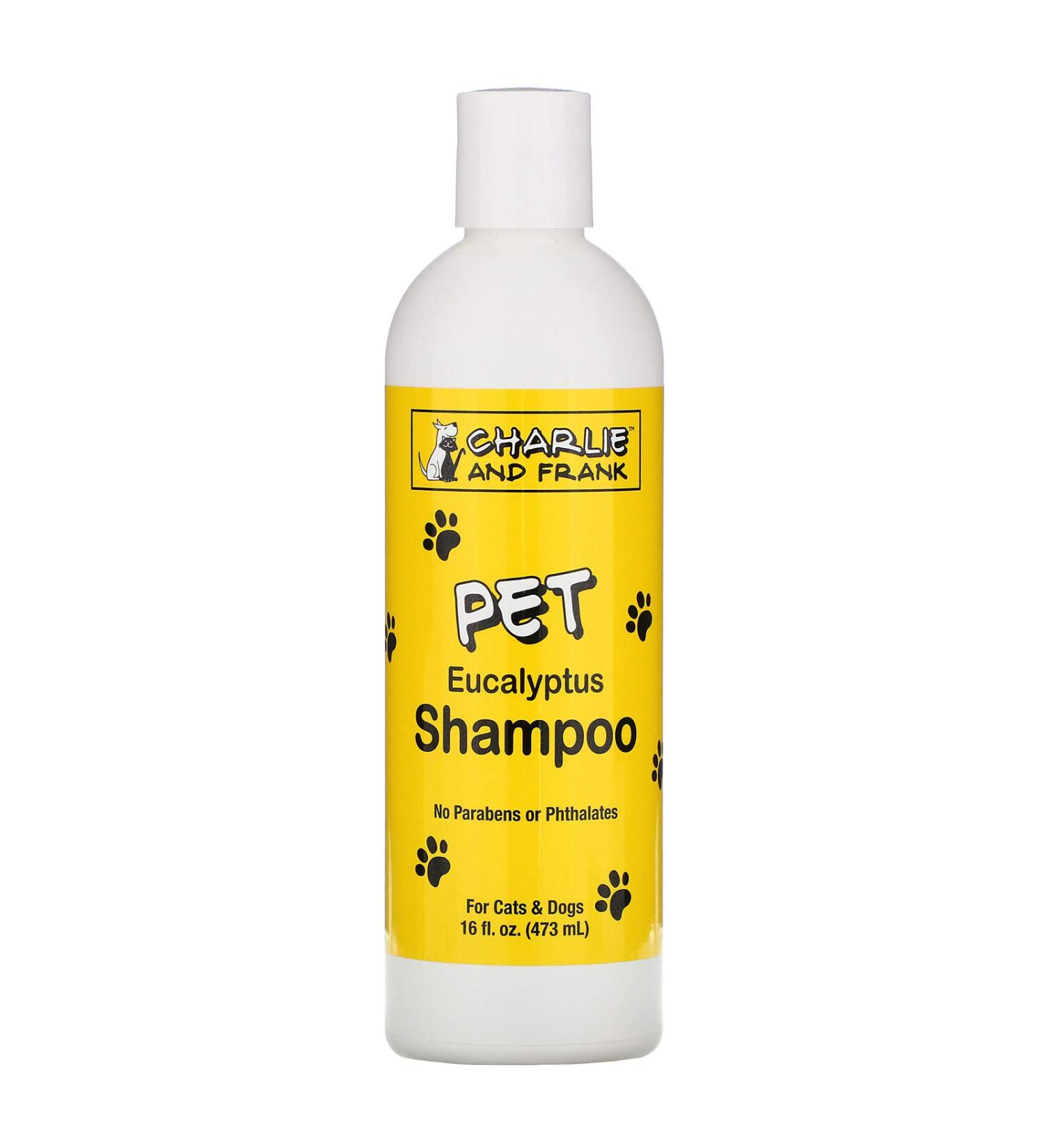Charlie & Frank Eucalyptus Pet Shampoo - 16 fl oz | Natural, Gentle Formula - Buy Online on GoSupps.com