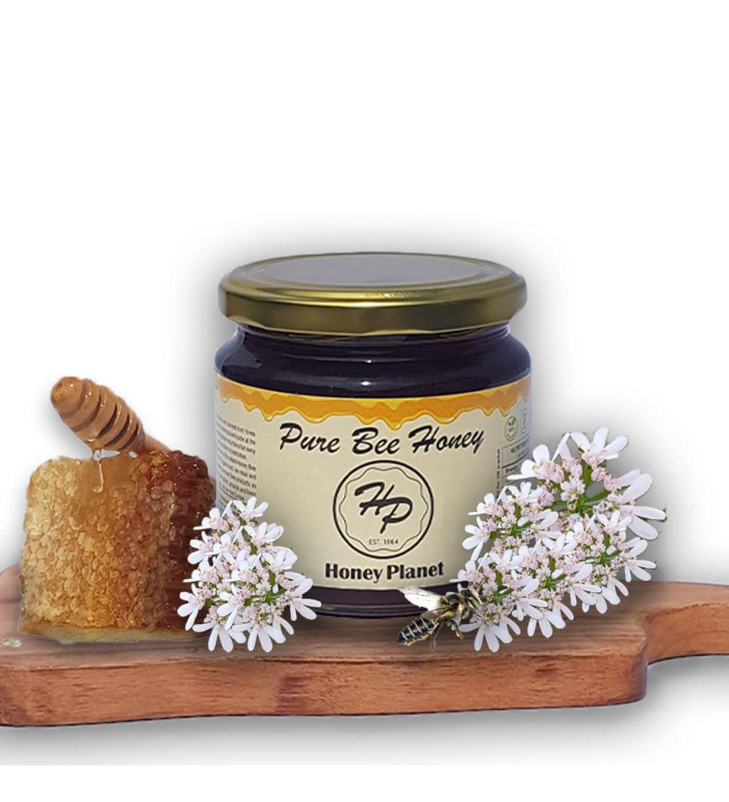 Coriander Pure and Raw Honey from ECO/BIO Area Unheated Unpasteraised Unfiltered Coriander Mountain Honey harvested in our own Bee Farm (Small 500 gram) 500 g (Pack of 1) 500.0 - Buy Online on GoSupps.com