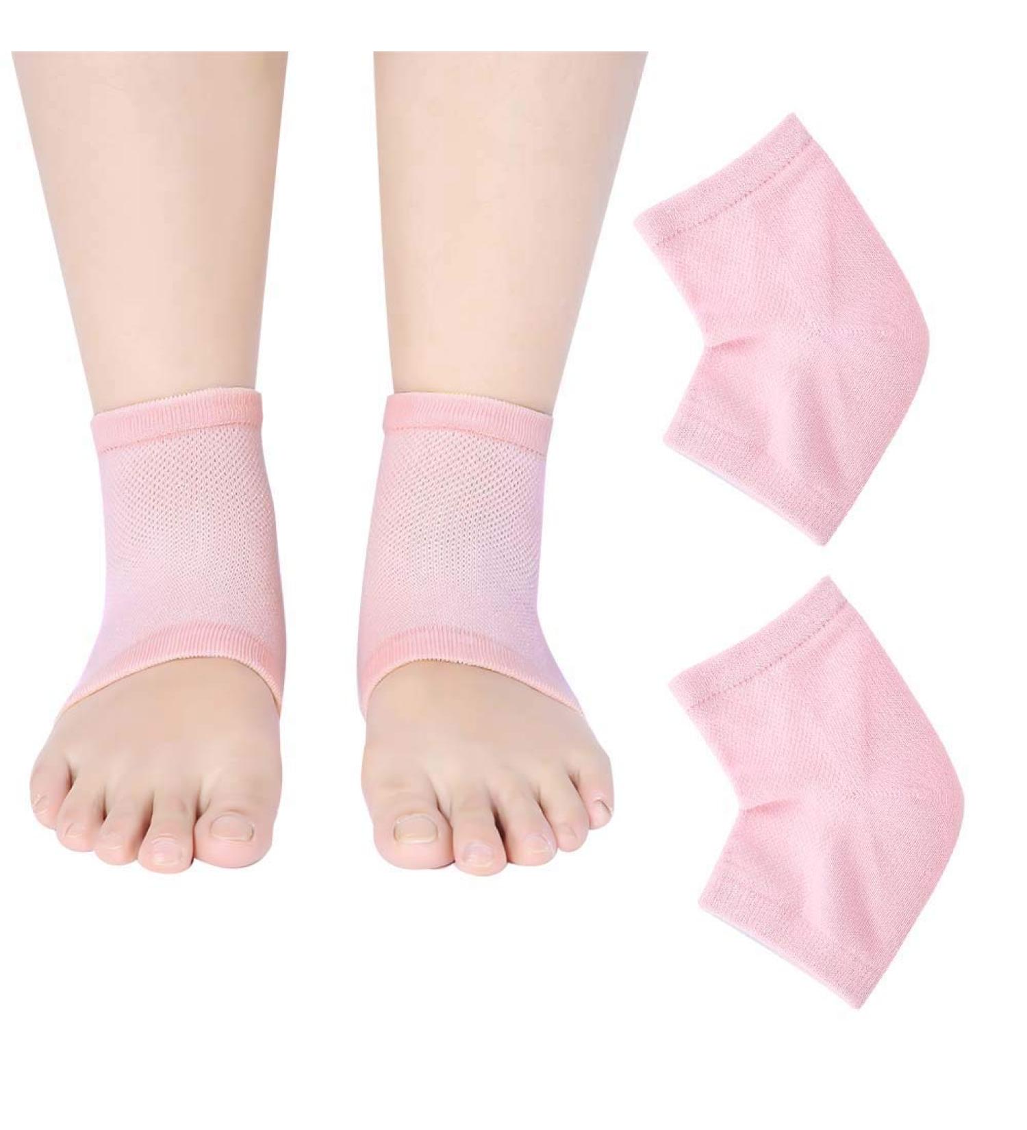 Buy Gel Socks for Women - Moisturizing Heel Protection & Pain Relief | 1 Pair & 5 Pair Options Available - Buy Online on GoSupps.com