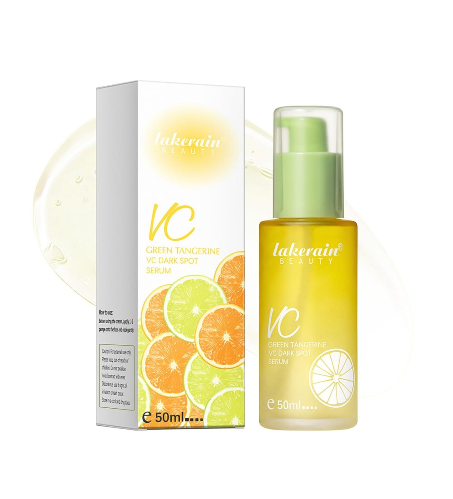 Tangerine Hydrating Serum | Vitamin C & Niacinamide Anti-Aging Moisturizer | Green Tangerine Skin Serum 1.69 fl oz - Buy Online on GoSupps.com