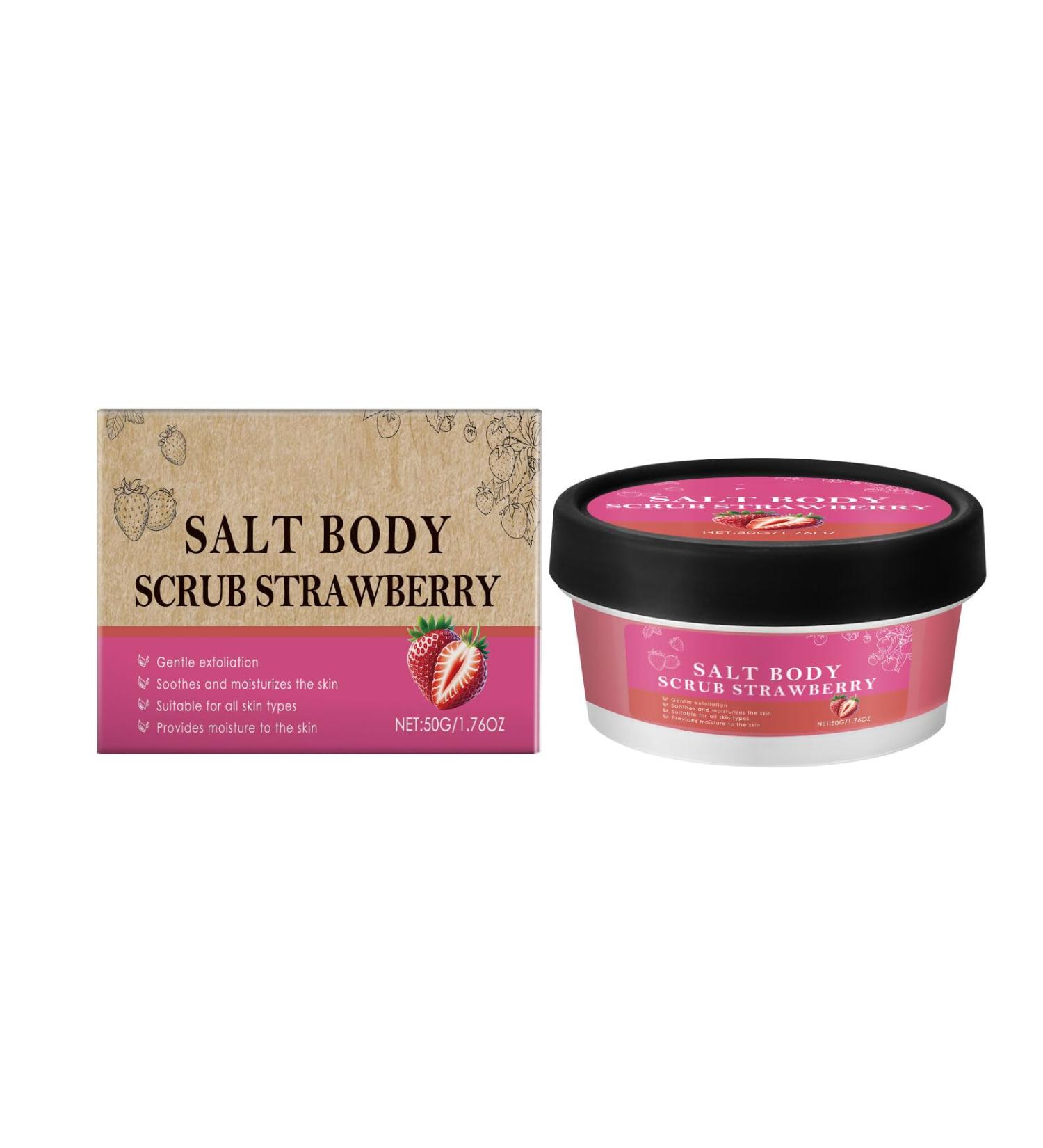 Exfoliating body Scrub Gentle cleansing Moisturizing Exfoliating & Deep-Cleansing for All Skin 1.76 OZ
