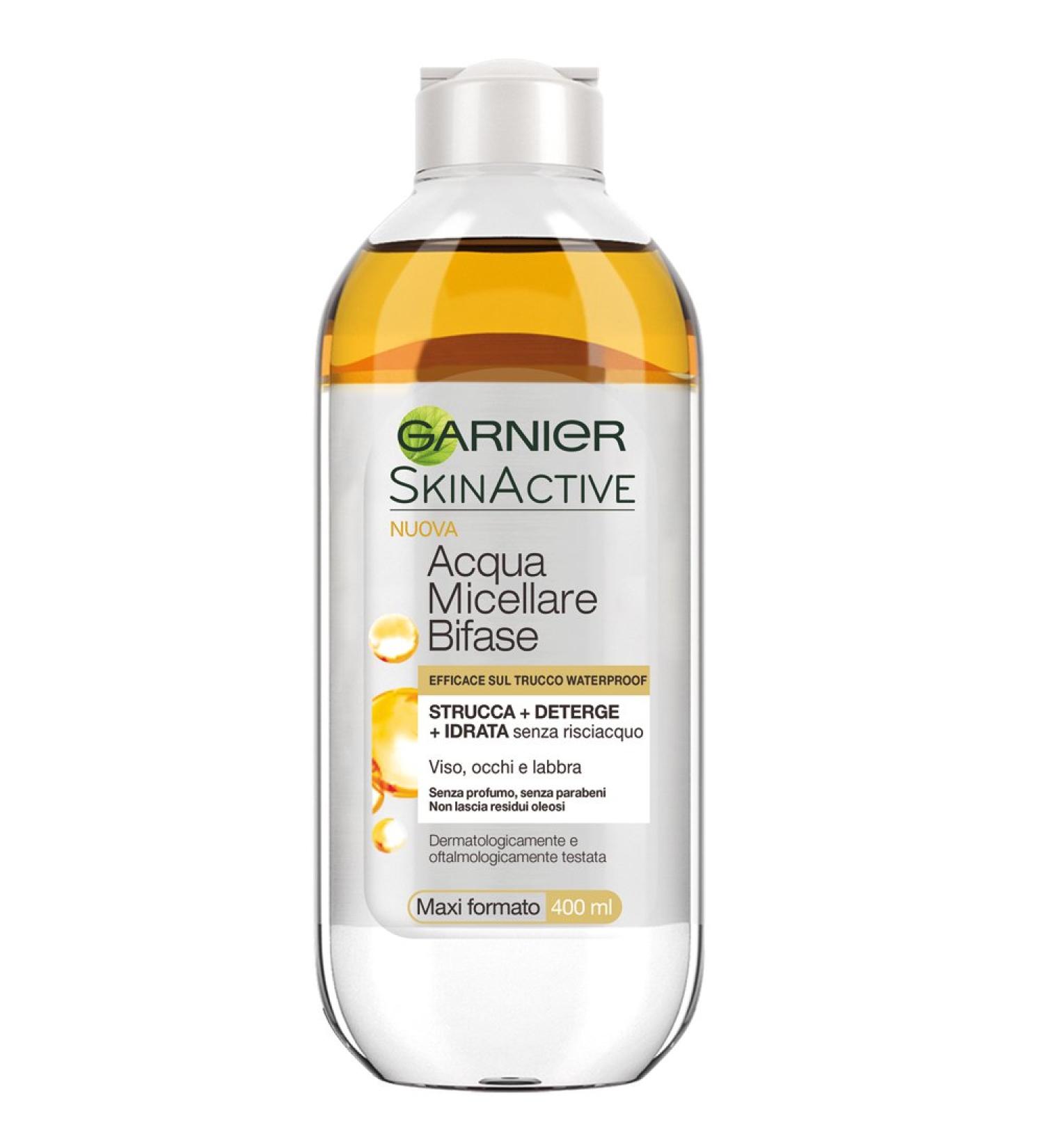 Garnier Water Micelles Biphases with Argan Oil Effective on Trick Waterproof 400ml Pack of 3 - Buy Online on GoSupps.com