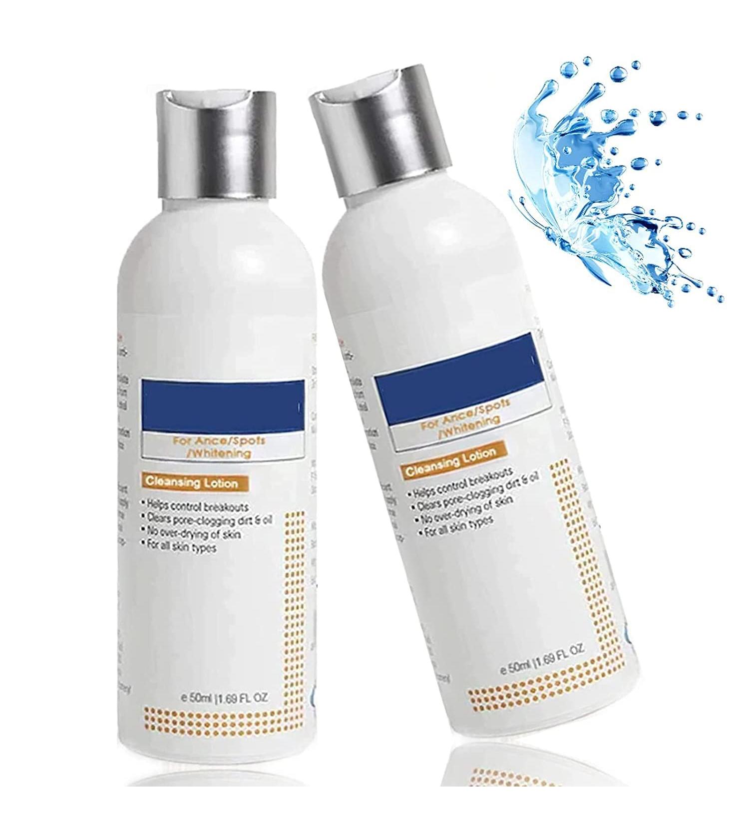 Cleansing Lotion for Acne & Spots | Acanthosis Nigricans Treatment Set - Salyzap Body Wash, Nigrifree Cream, Therapy Oil | 50ml - 1 Count (Pack of 2) - Buy Online on GoSupps.com