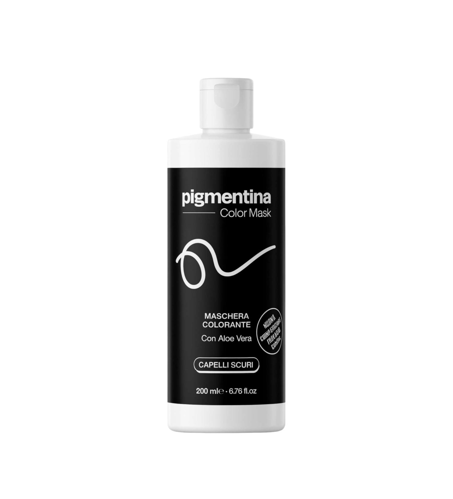  ALOHALABS Pigmentine Repair Mask for Damaged Hair 200ml | Intensive Keratin and Protein Treatment for Deep Repair and Natural Colour (Dark Hair) - Buy Online on GoSupps.com