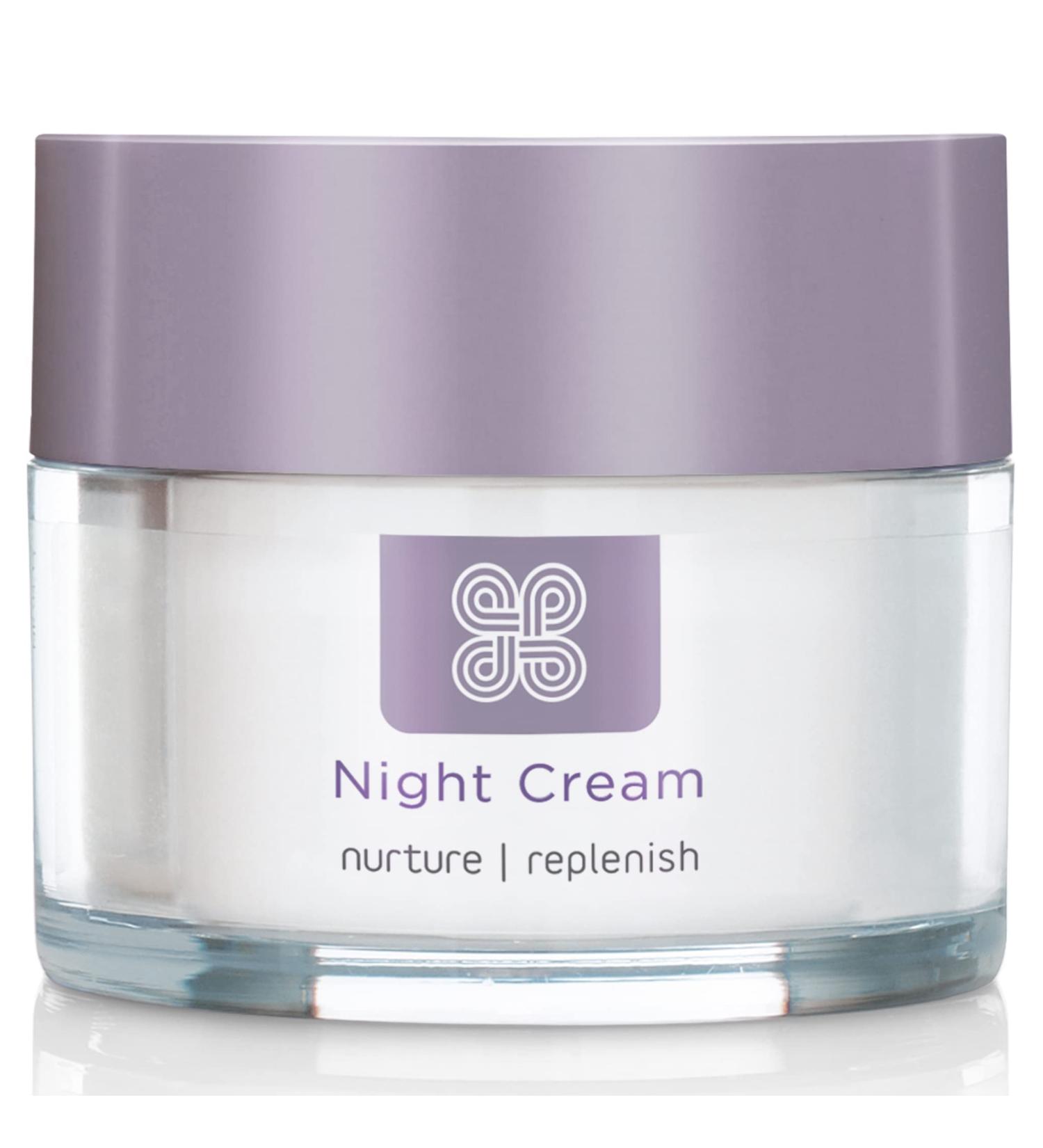Healthspan Replenish Anti-Ageing Night Cream (50ml) | Natural Plant Oestrogens | Added Vitamin C | High Levels of Ceramides Pro-Vitamin B5 Vitamin E & Squalene | Menopause - Buy Online on GoSupps.com