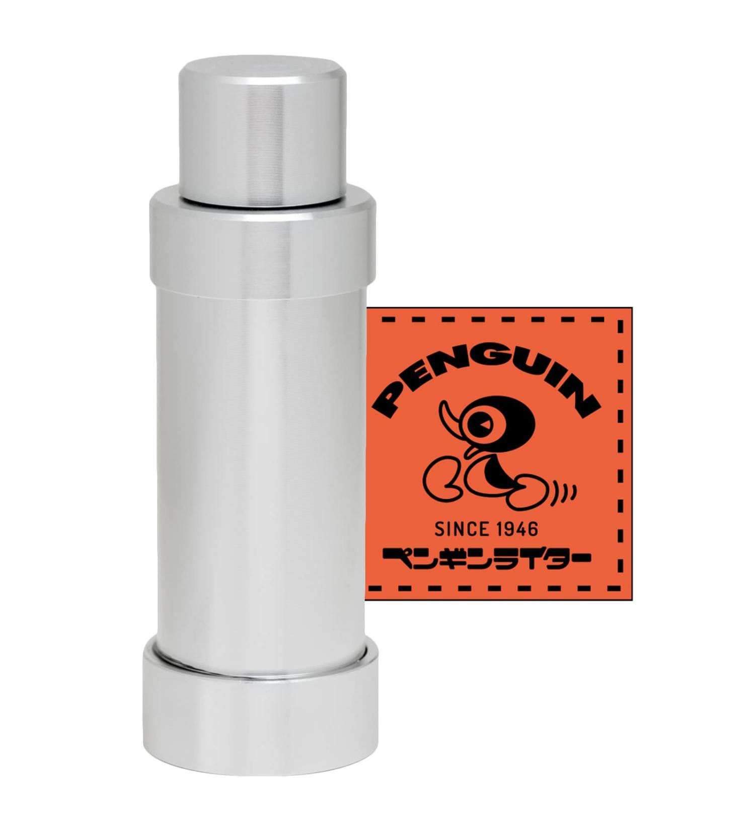 Penguin Oil Lamp Tabletop Decor - 3.6 Height, Aluminum Construction, Lid & Sticker Included - Buy Online on GoSupps.com