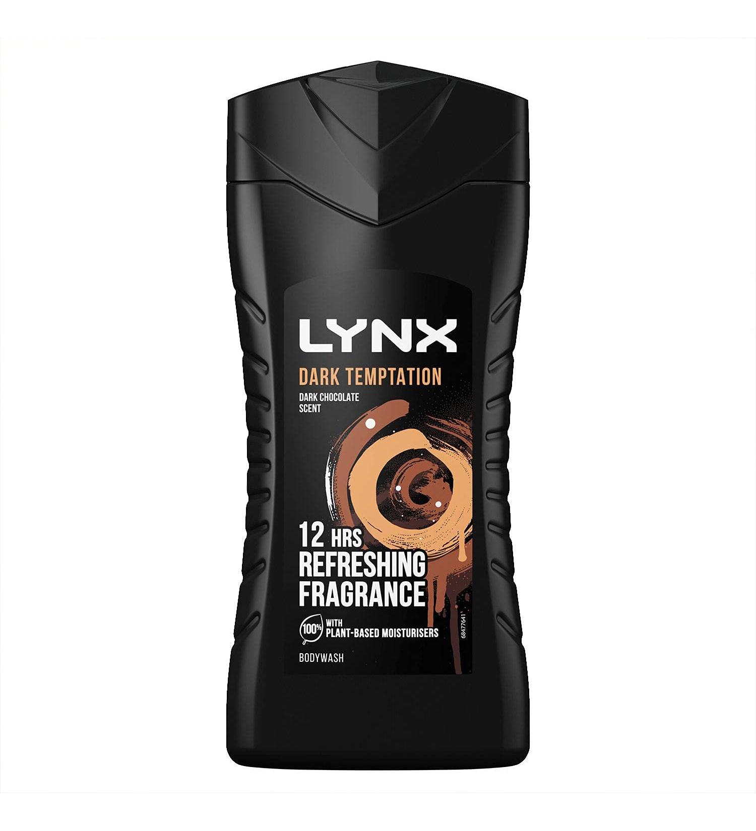 LYNX Dark Temptation Shower Gel 250ml - Buy Online on GoSupps.com