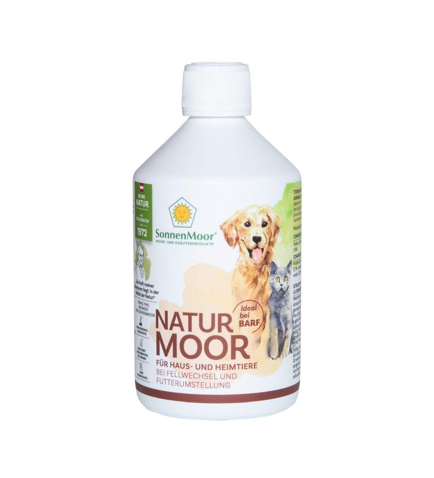 SONNENMOOR Liquid Moor for Dogs 500ml Natural Support for Pets | International Shipping Available - Buy Online on GoSupps.com