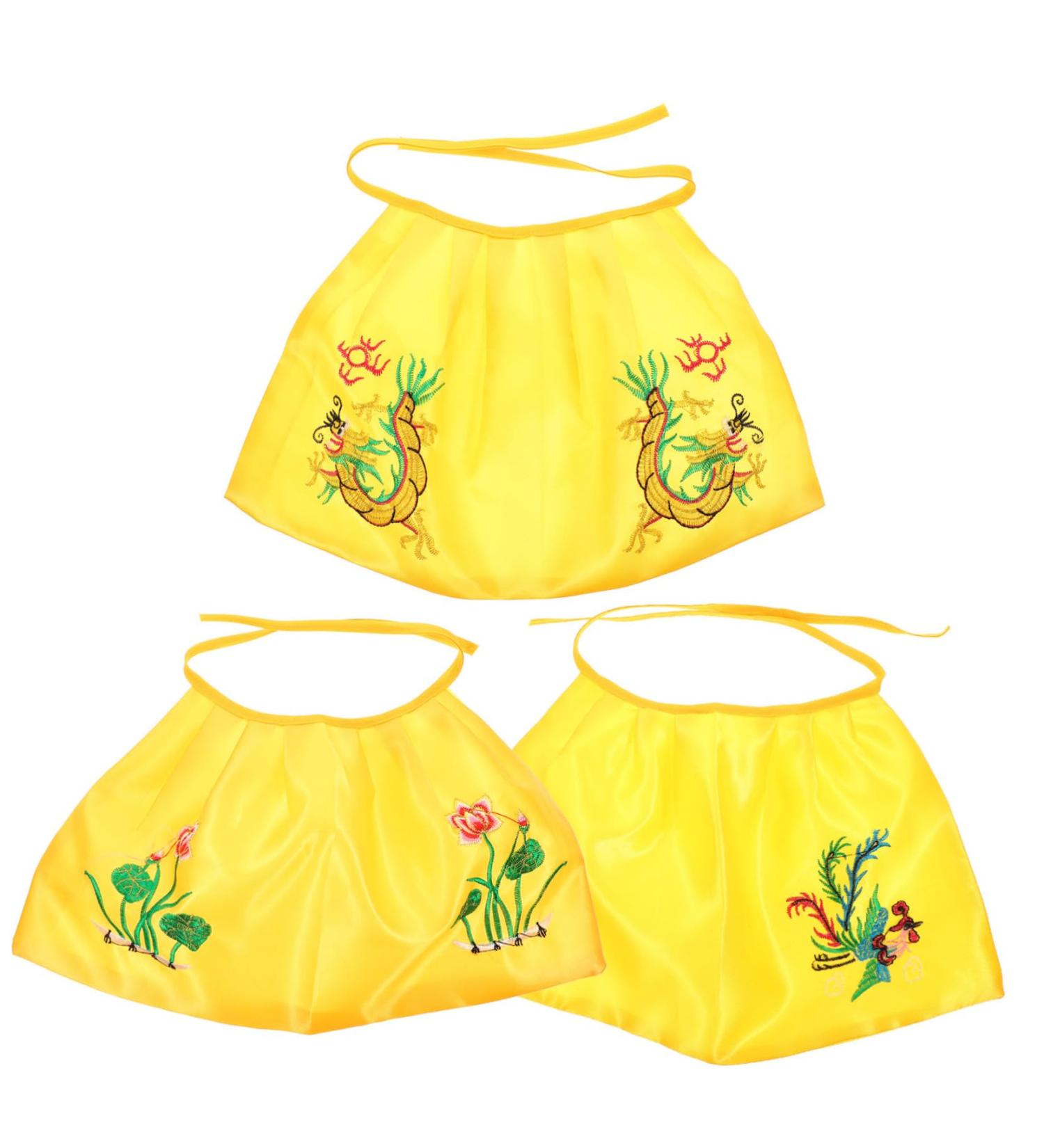 Alipis 3pcs Buddha Shawl Buddha Sculpture Shawl Temple Supplies Hindu Statue Cloak Statue Shawls Fabric Bodhisattva Cloak Desk Topper Altar Creative Cloak Cloth Buddha Statue Crystal 37.5X22.5cm - Buy Online on GoSupps.com