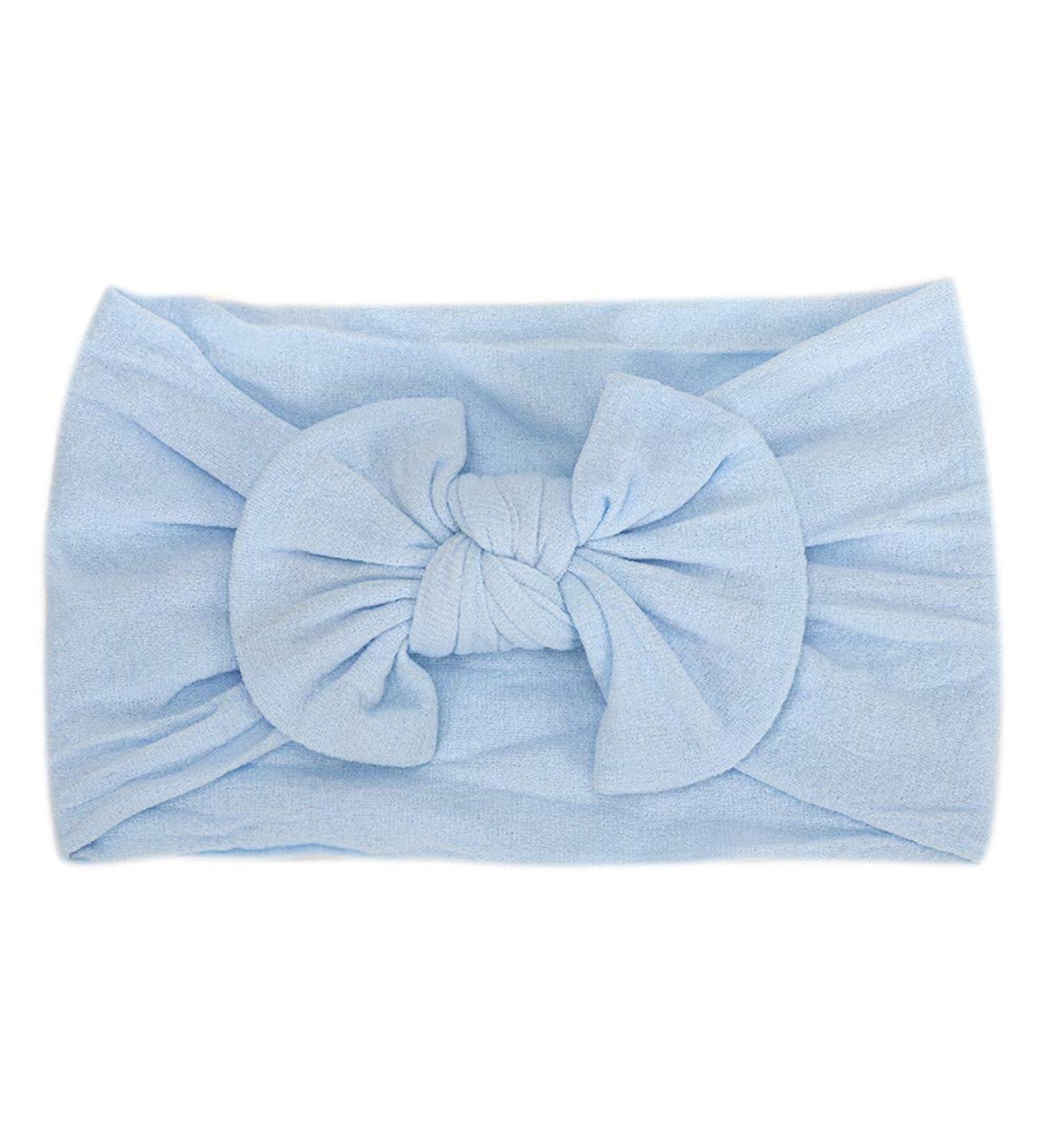Huhu833 Baby Headbands | Cute Toddler Infant Circle Hairband (Blue) - Stretchy Headwear for Girls - Buy Online on GoSupps.com