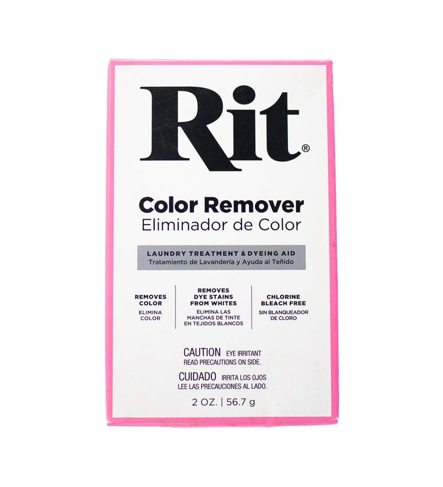 Rit Dye Powder Color & Rust Remover - Ideal for Crafting DIY on Fabric, Cotton, Nylon - Chlorine Free - Buy Online on GoSupps.com
