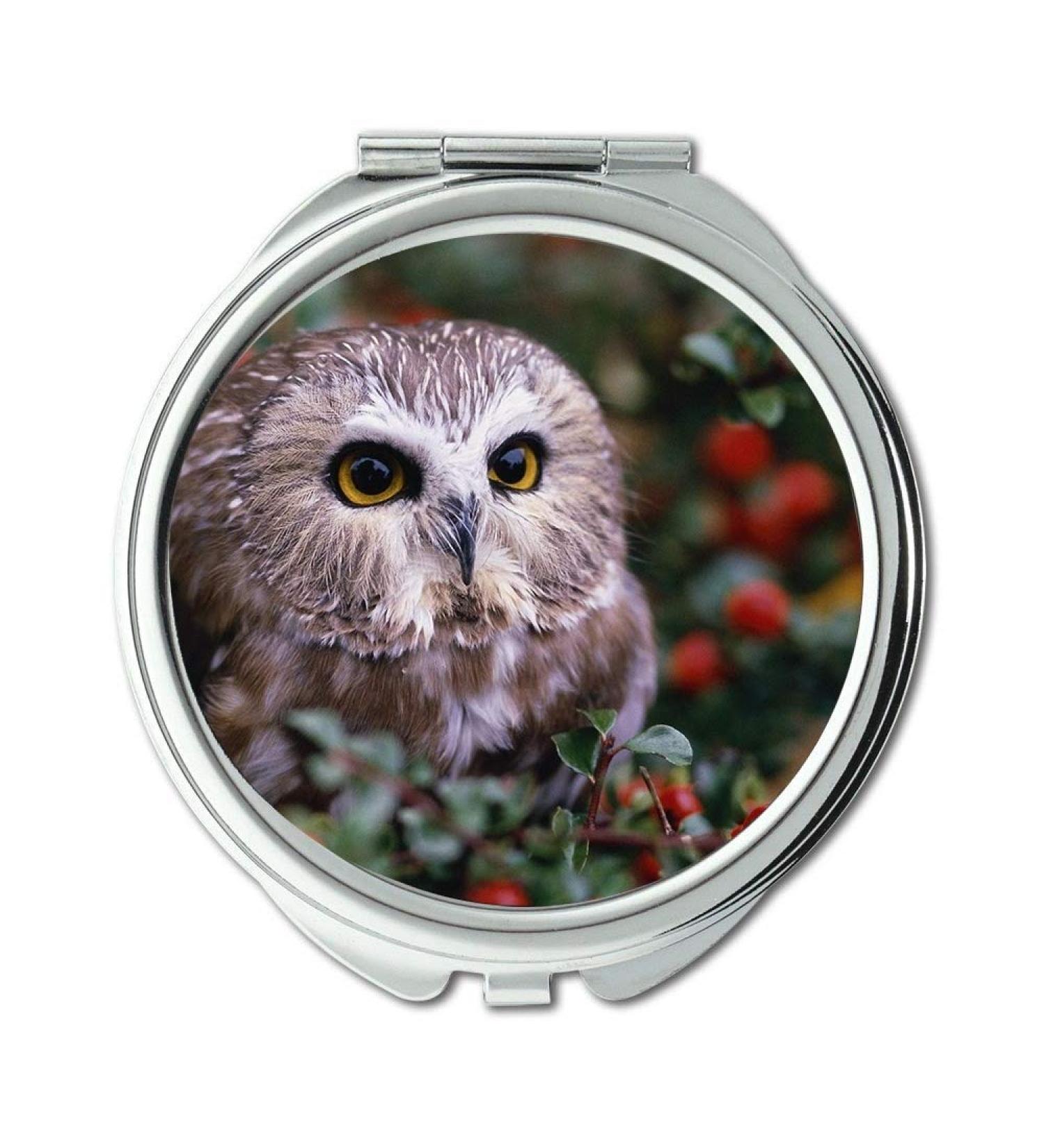 YENDOSTEEN Mirror Travel Mirror owl city tour owl wallpaper pocket mirror portable mirror - Buy Online on GoSupps.com