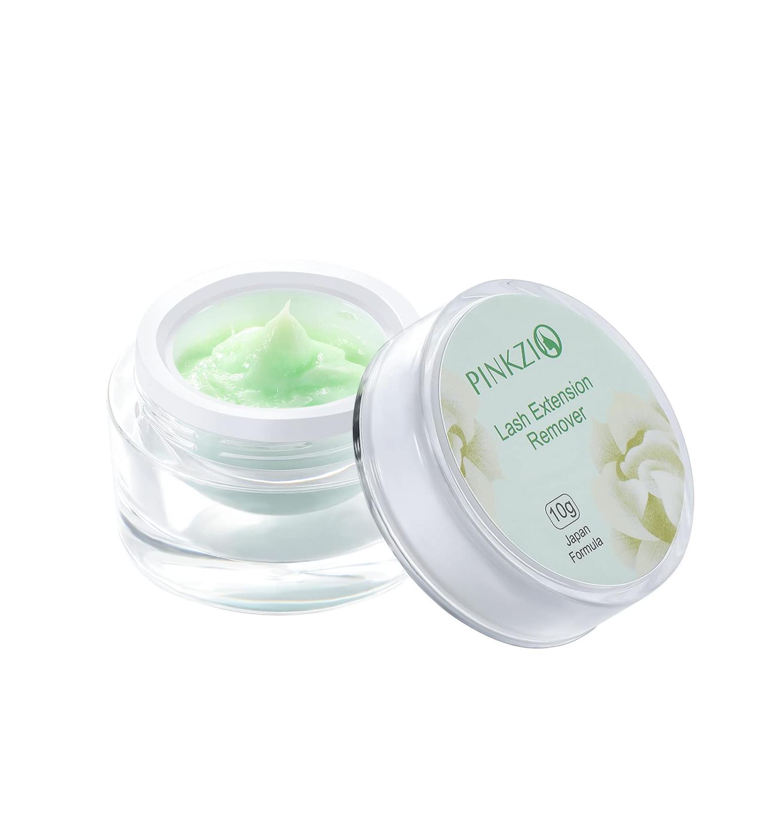 PINKZIO Sensitive Eyes Eyelash Extension Remover Cream - 10g Glue Remover, Natural Pigment, Professional Lash Removal for Extensions - Buy Online on GoSupps.com