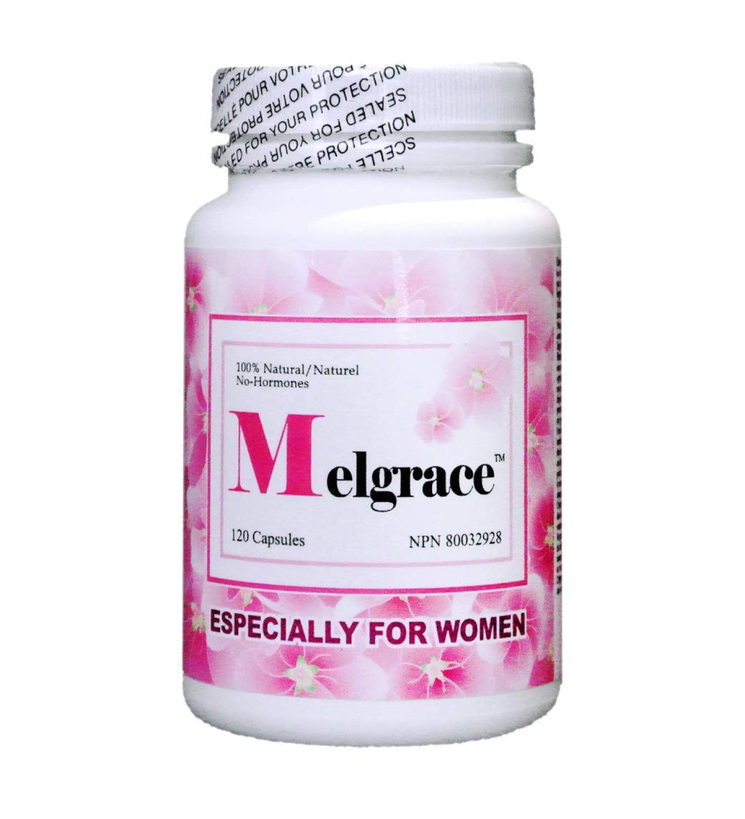 1 Bottle of Melgrace-Menopause Supplements Hormone Support Balance Hormone Level for Women Menopausal Syndrome Postpartum Mood Disorder - Buy Online on GoSupps.com