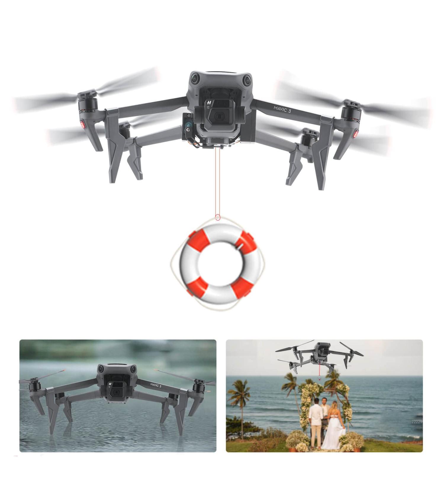 BRDRC Airdrop System for DJI Mavic 3 - Professional Device Payload for Cine Classic Accessories - Buy Online on GoSupps.com