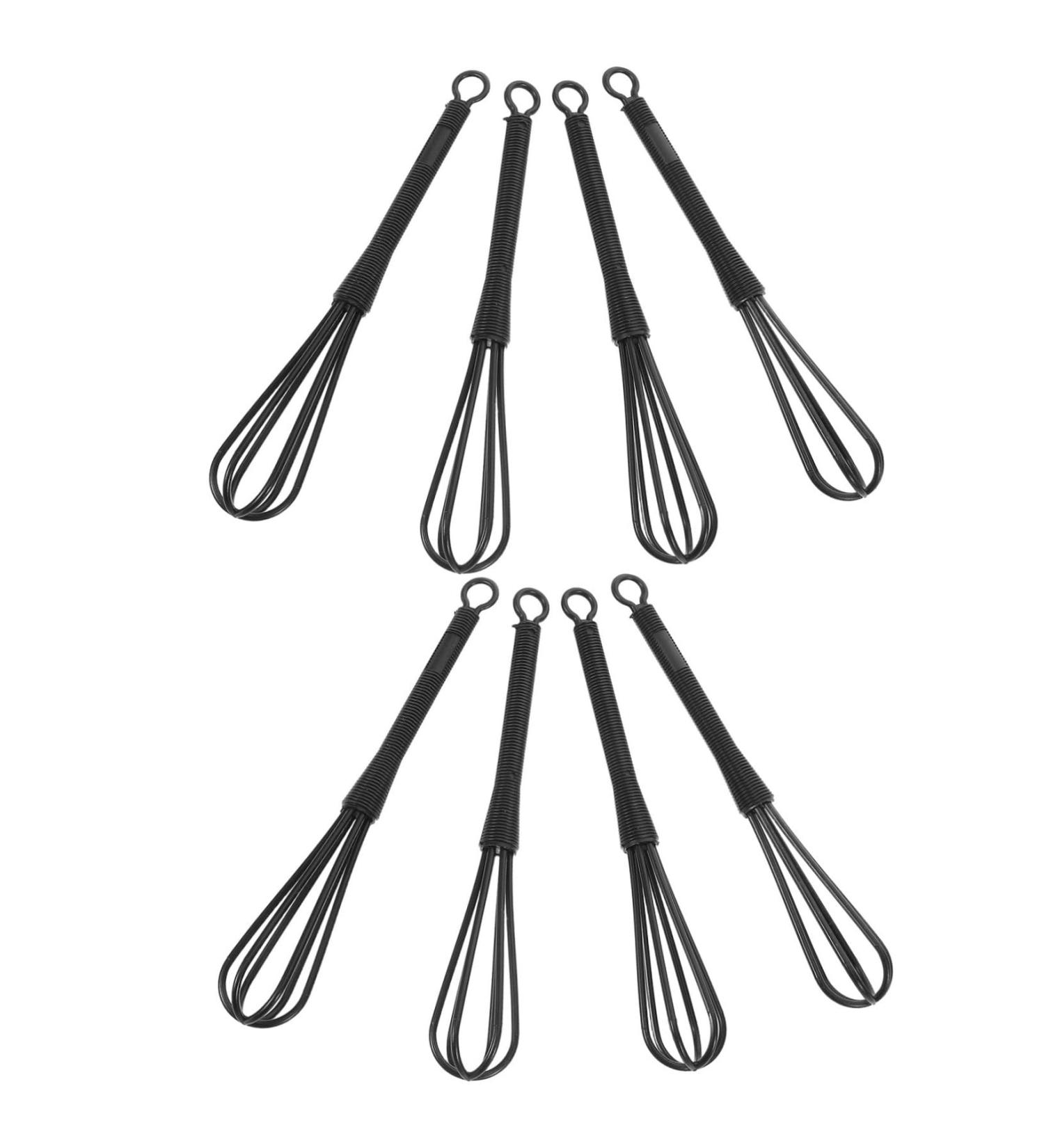 SOIMISS Fouets de Coloration Capillaire 8 Pi ces Taille Standard M lange Manuel Homog ne Coiffeurs Professionnels et Particuliers Usage Salon de Coiffure Noir - Buy Online on GoSupps.com