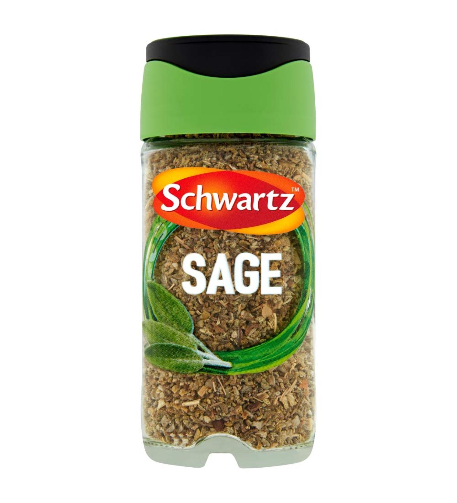 Schwartz Sage 10g: Aromatic and Flavorful Herb for Culinary Delights - Buy Online on GoSupps.com