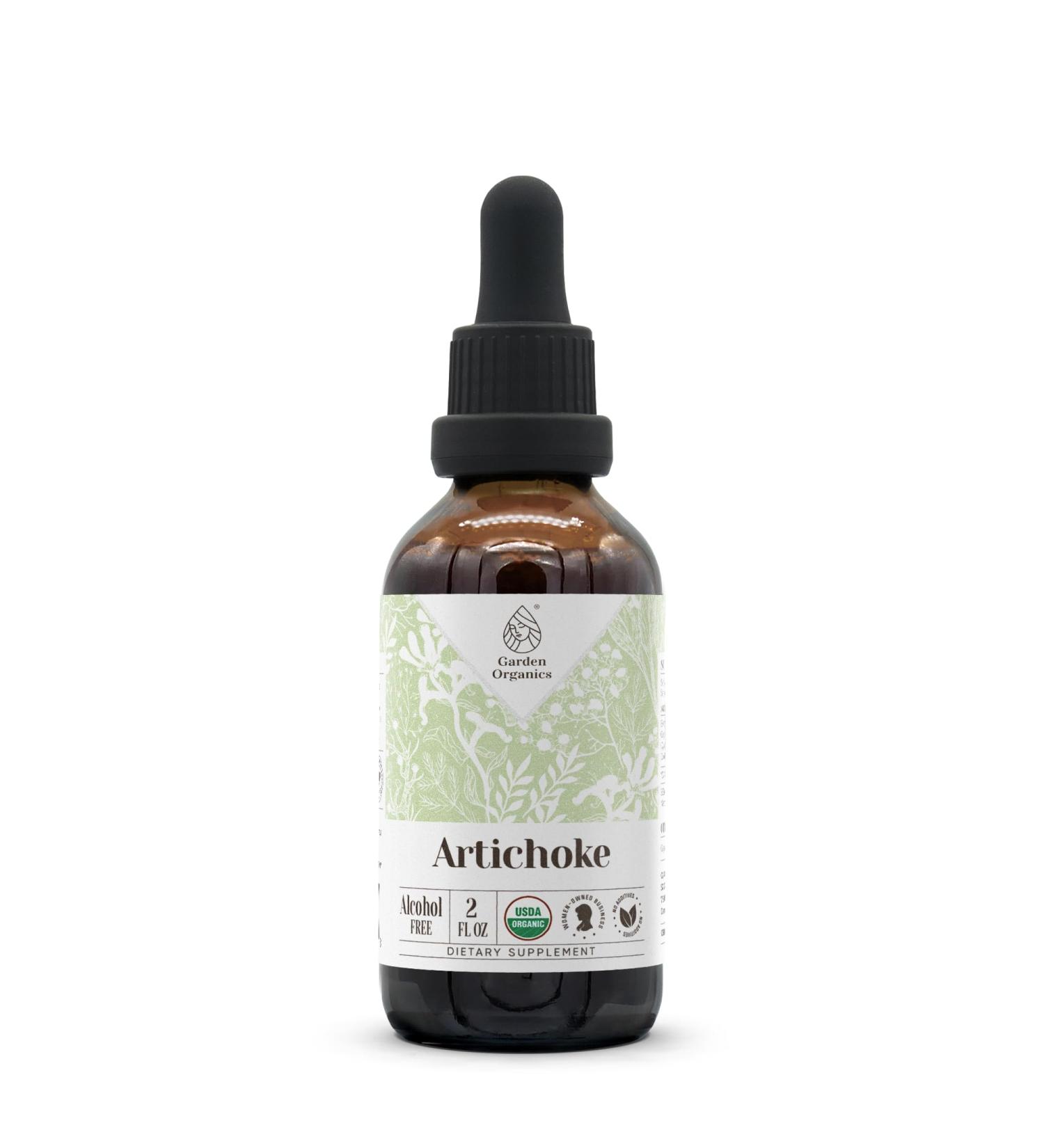 Artichoke USDA Organic Alcohol-Free Extract | High-Potency Tincture, Dietary Supplement | Natural Certified Organic Artichoke (Cynara scolymus) Dried Leaf 2 FL OZ 2 Fl Oz (Pack of 1) - Buy Online on GoSupps.com