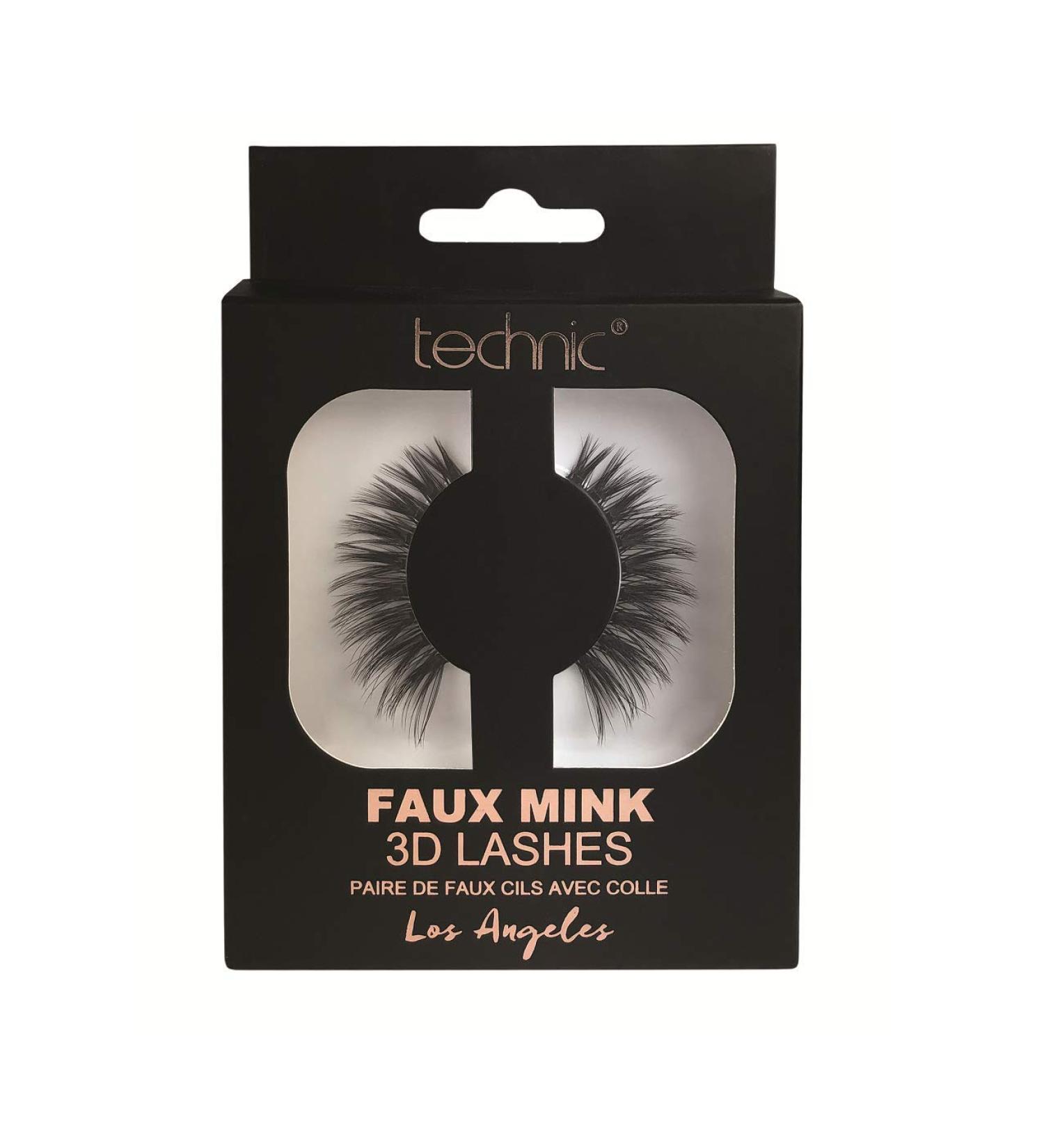 Technic Faux Mink 3d False Lashes - Los Angeles