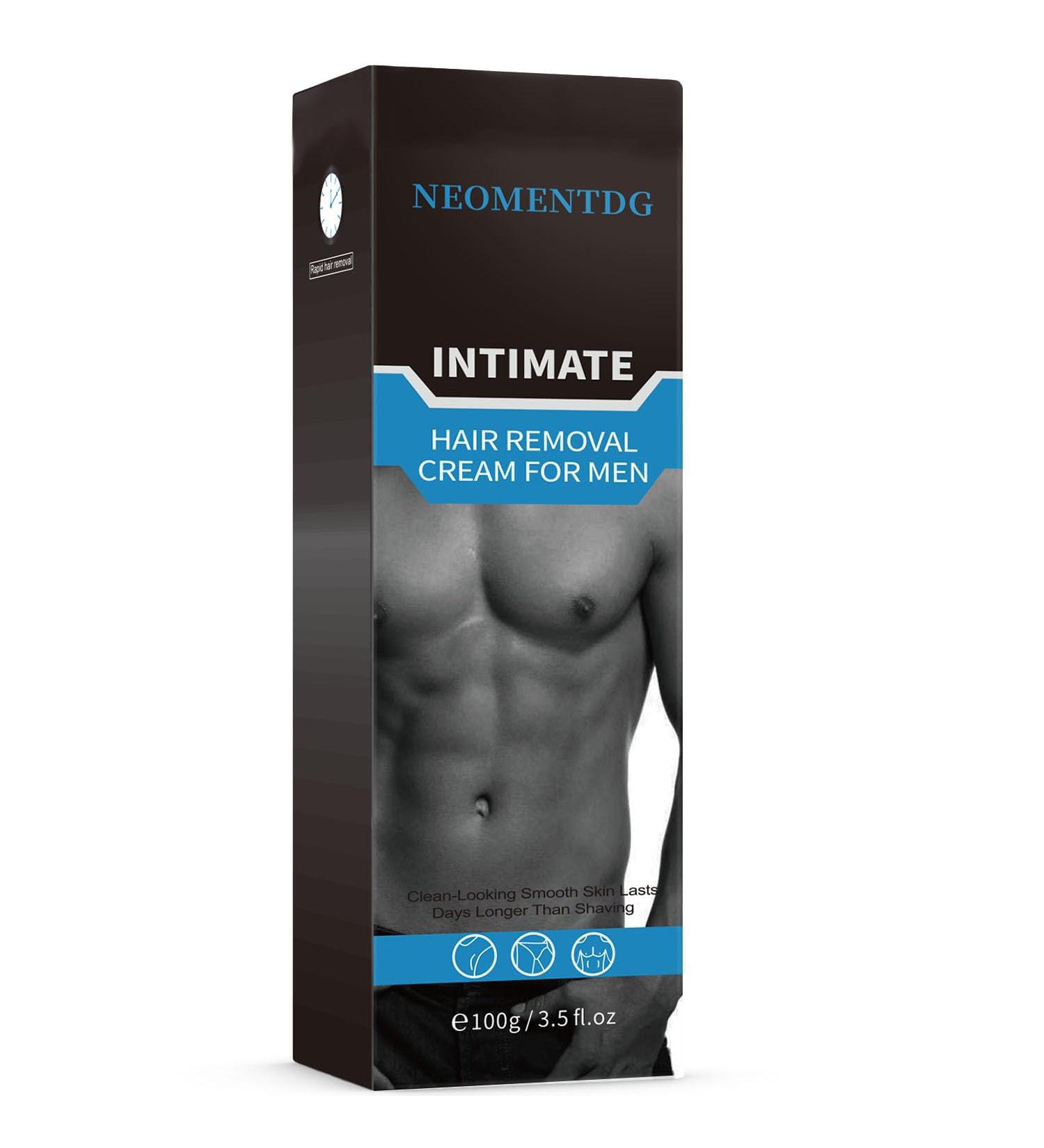 NEOMENTDG Hair Removal Cream for Men - Sensitive Formula for Intimate Areas 3.5 Fl. Oz - Buy Online on GoSupps.com