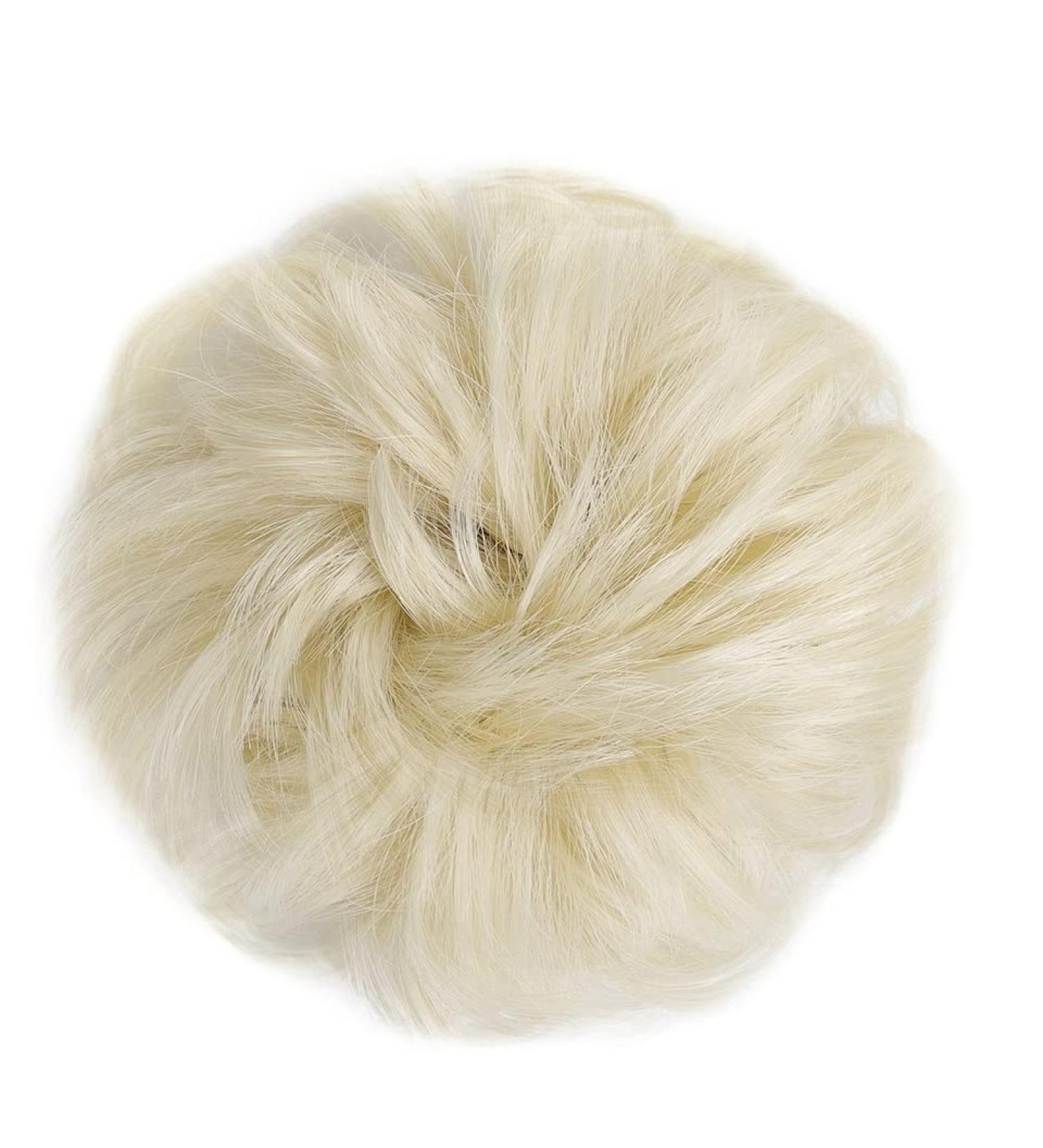 Messy Bun Hair Piece for Women Donut Hair Bun Scrunchie for Women Girls Curly Wave Synthetic Chignon Hairpiece with Rubber Band Messy Bun Hair Pieces Extensions Fake Hair Accessories for Women Girl 102 - Buy Online on GoSupps.com