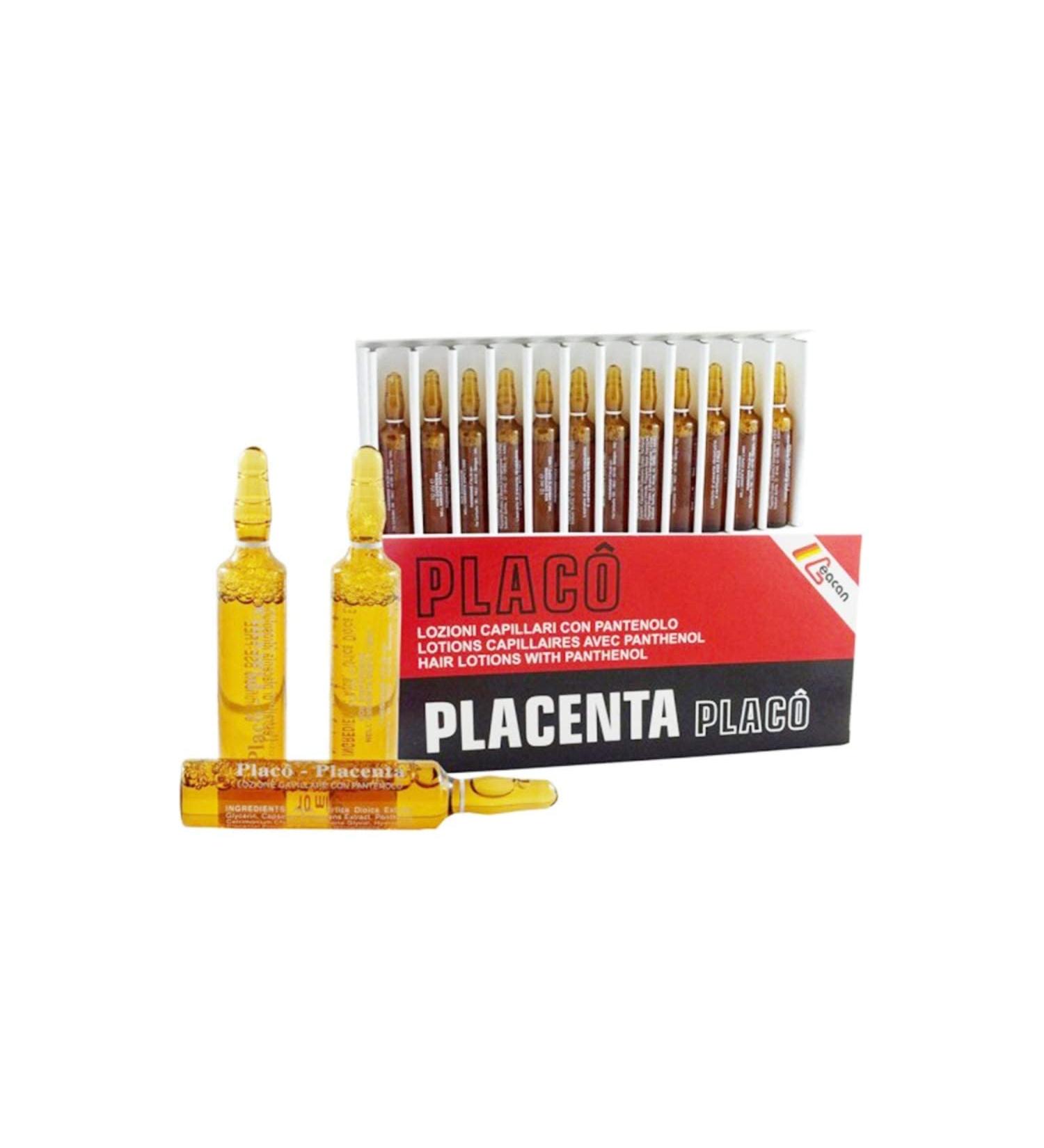 Placo Placenta X - 5 Packs | Intensive Revitalizing Treatment for Hair Loss (600ml) | Panthenol & Placenta Extract - Shop Internationally - Buy Online on GoSupps.com