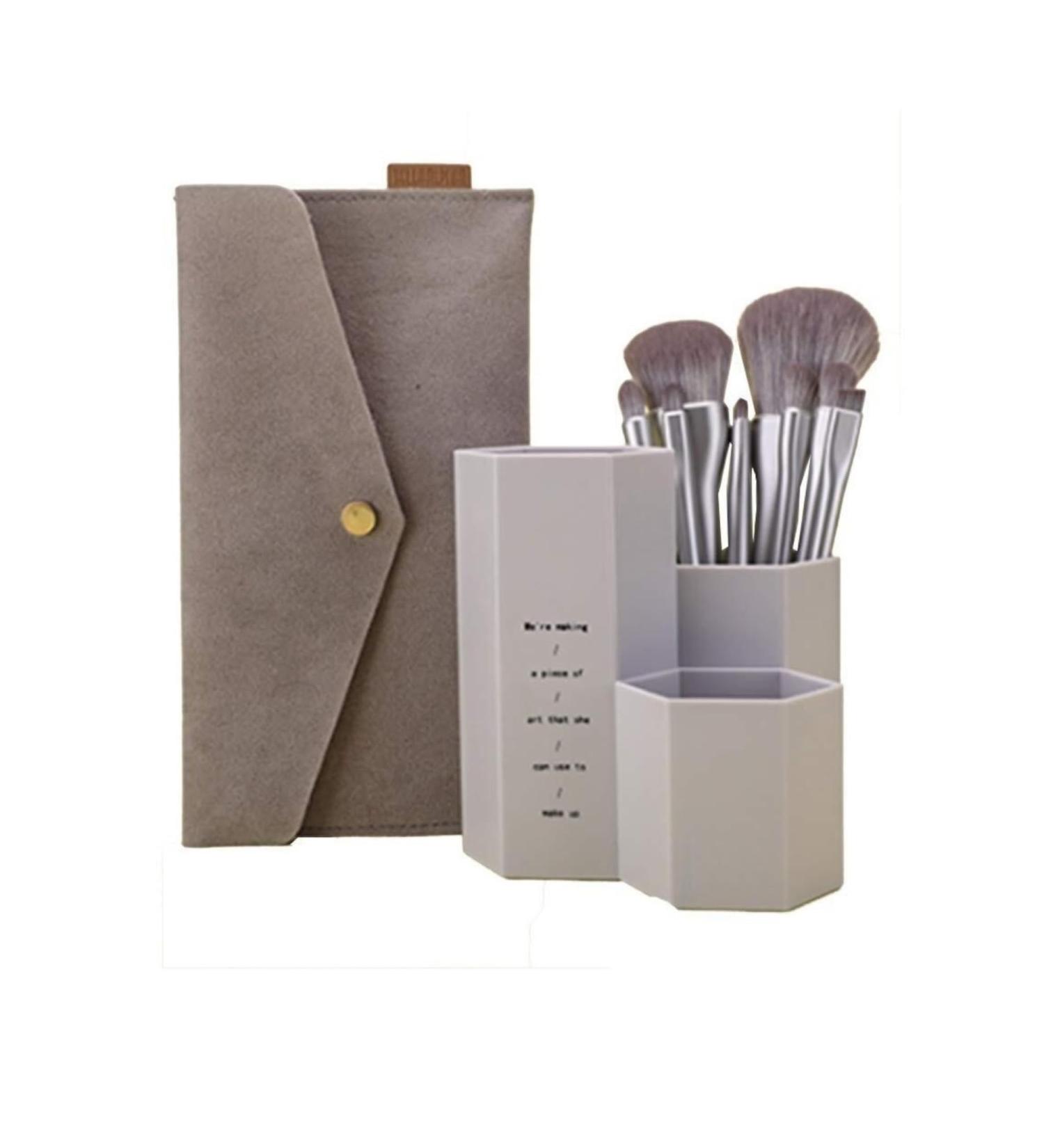 Makeup Brush 8 Makeup Brushes Set A Full Set of Loose Powder Blush Foundation Eyeshadow Brush Super Soft Daily Makeup Beauty - Buy Online on GoSupps.com