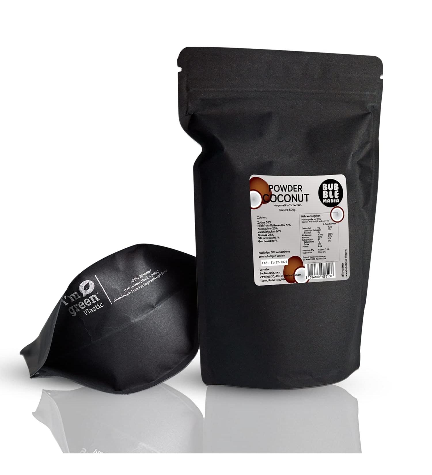 Vegan Coconut Milk Tea Powder for Bubble Tea | High-Quality 500g Pack | Strong Taste & Rich Flavor - Buy Online on GoSupps.com