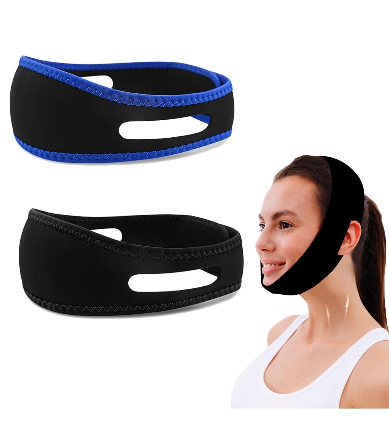 Adjustable Anti Snoring Chin Strap - Natural Snoring Solution for Men and Women - Snore Stopper Devices - Buy Online on GoSupps.com