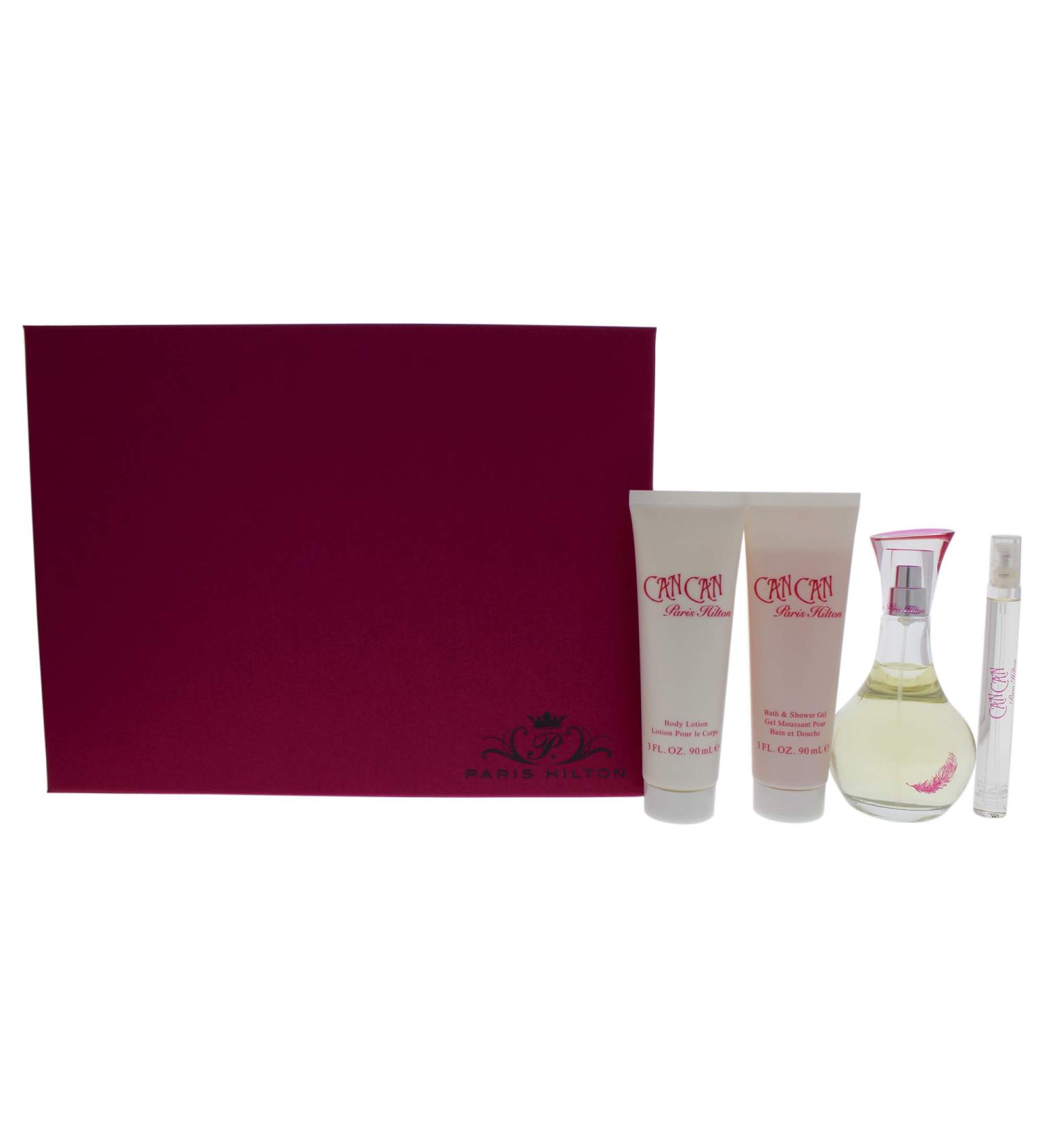 Paris Hilton Can Can Burlesque 4 Piece Gift Set with 3.4 Oz - Buy Online on GoSupps.com