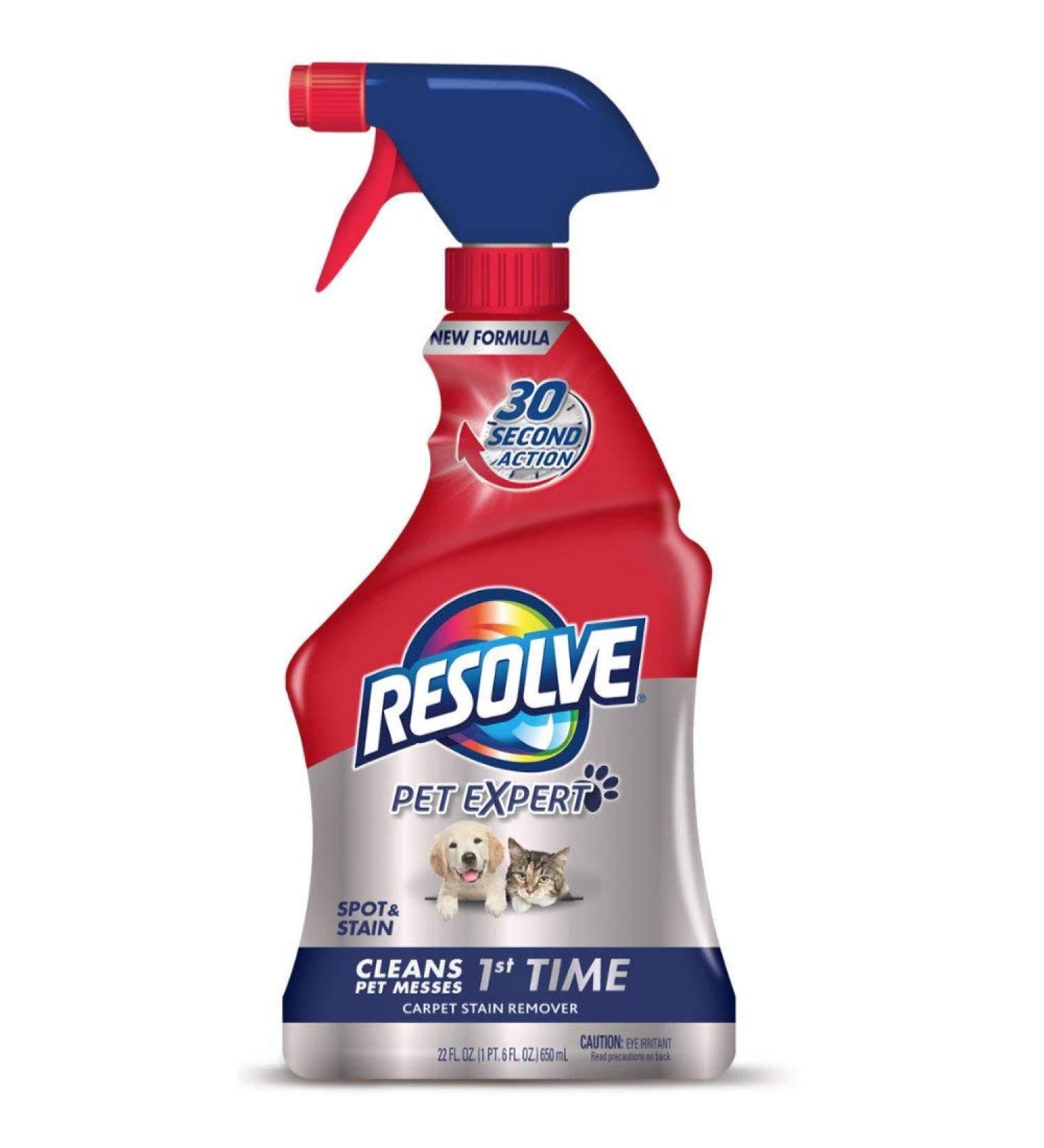 Resolve Pet Stain & Odor Carpet Cleaner, 22 oz (Pack of 6)