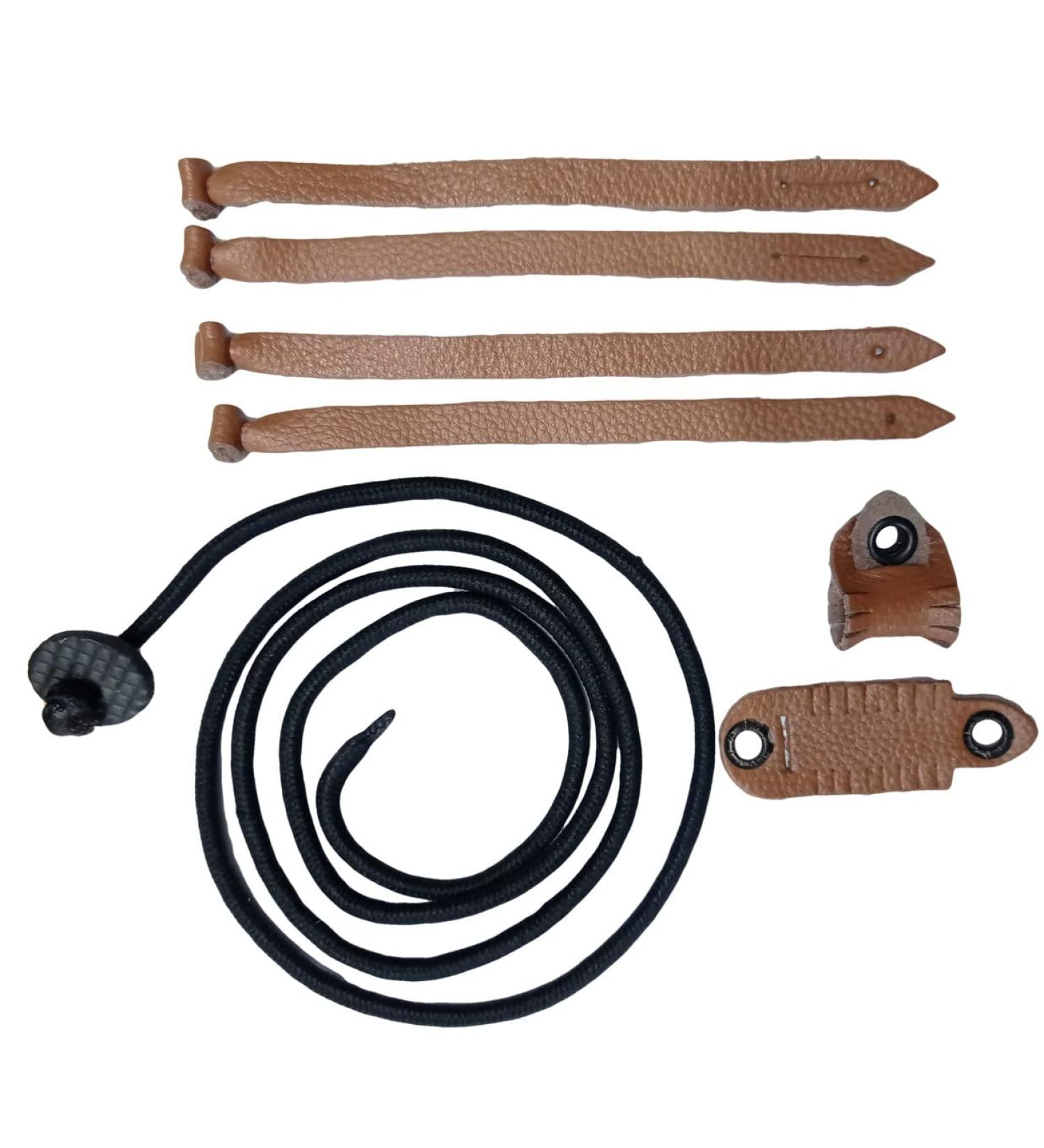 Falconry aylmeri anklets jesses & leash set SMALL (English Kestrels spars Merlins Little owls - Buy Online on GoSupps.com